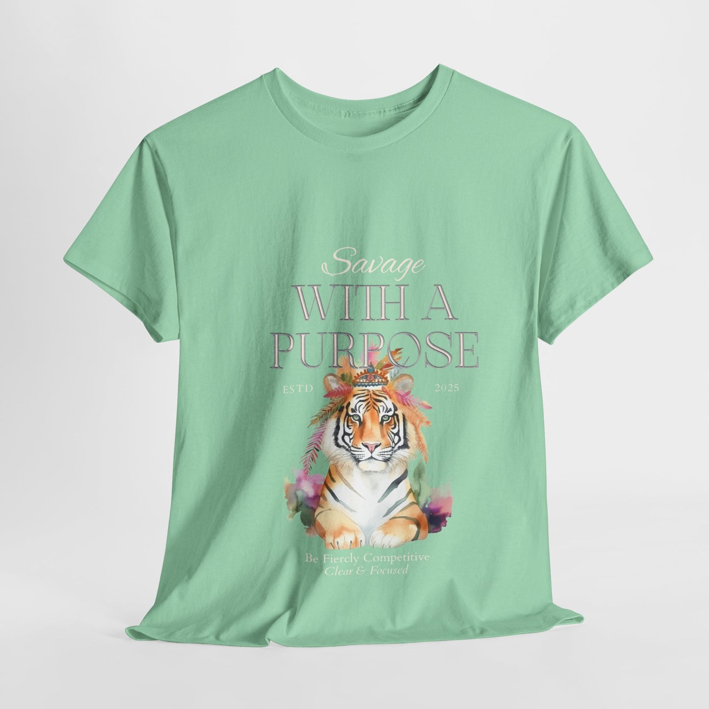 Unisex Heavy Cotton Tee - Savage With a Purpose