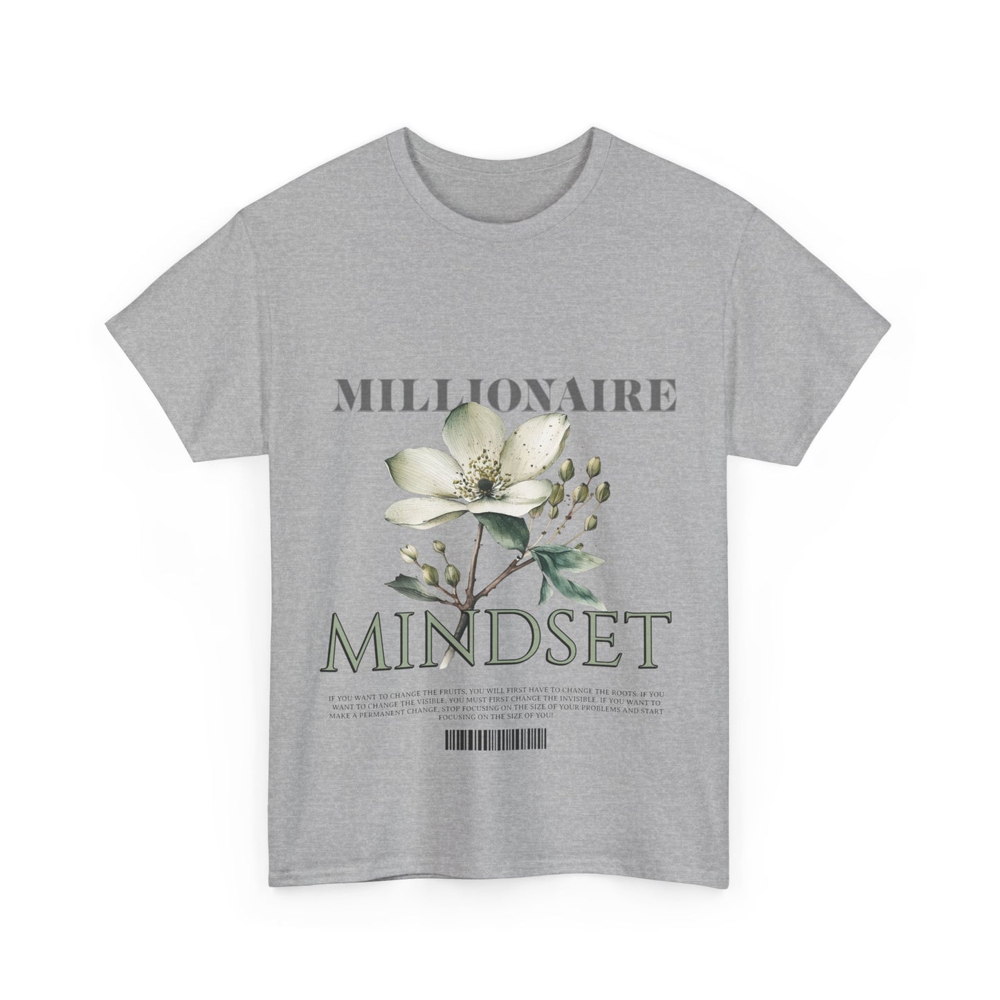 Unisex Heavy Cotton Tee - Millionaire Mindset