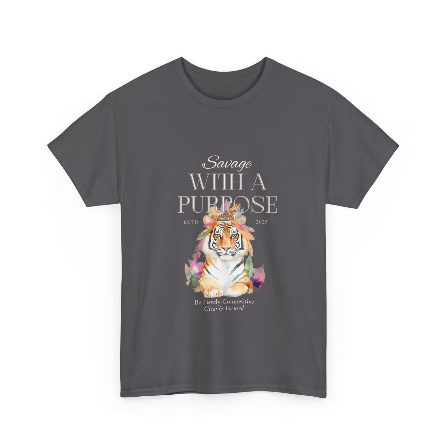 Unisex Heavy Cotton Tee - Savage With a Purpose
