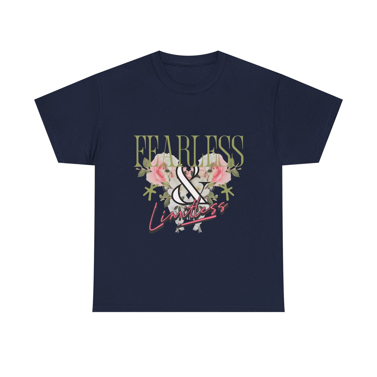 Heavy Cotton Tee - Fearless & Limitless
