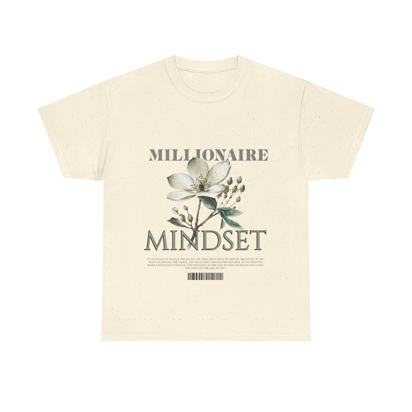 Unisex Heavy Cotton Tee - Millionaire Mindset
