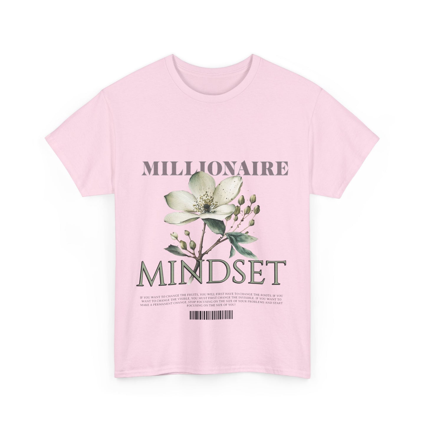 Unisex Heavy Cotton Tee - Millionaire Mindset
