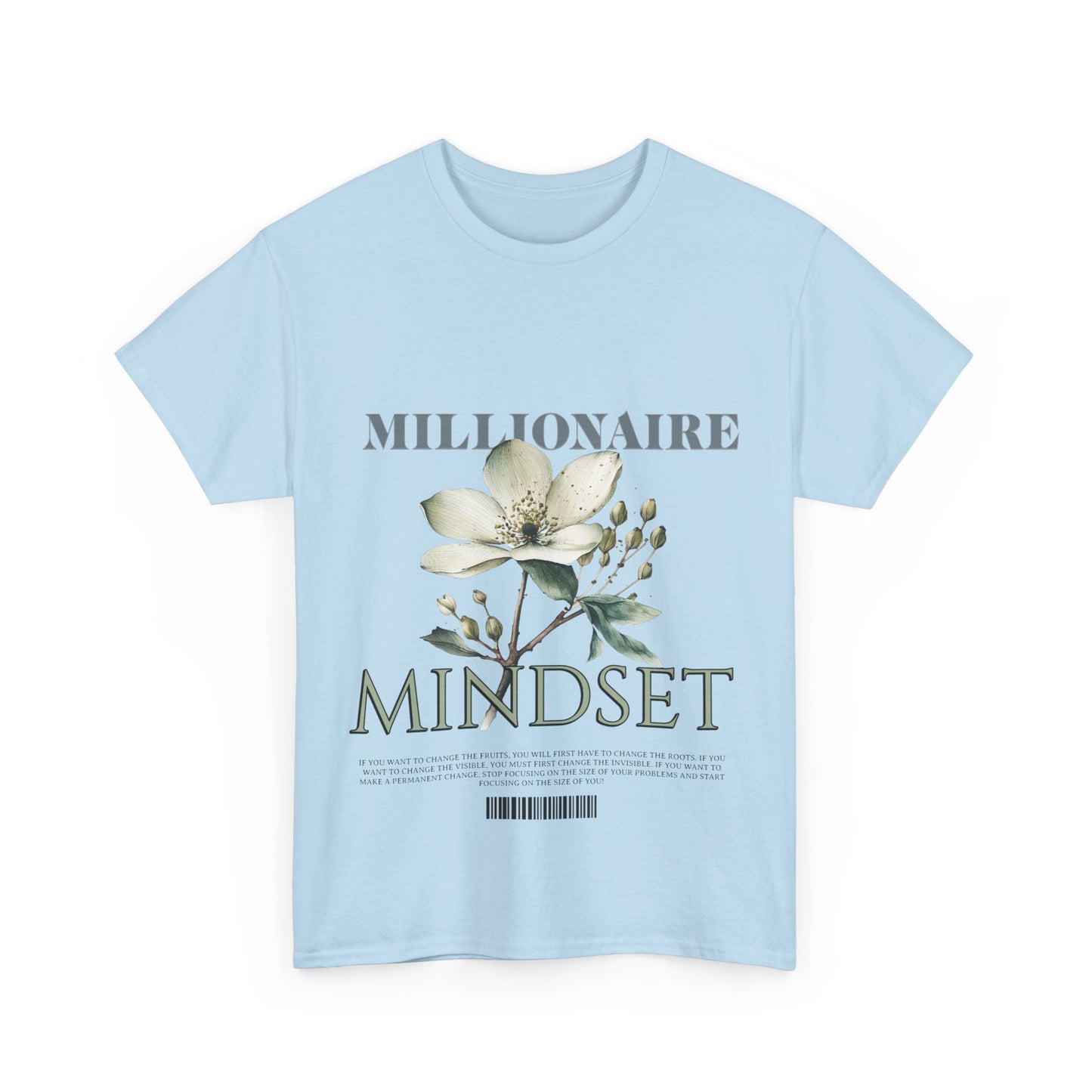 Unisex Heavy Cotton Tee - Millionaire Mindset