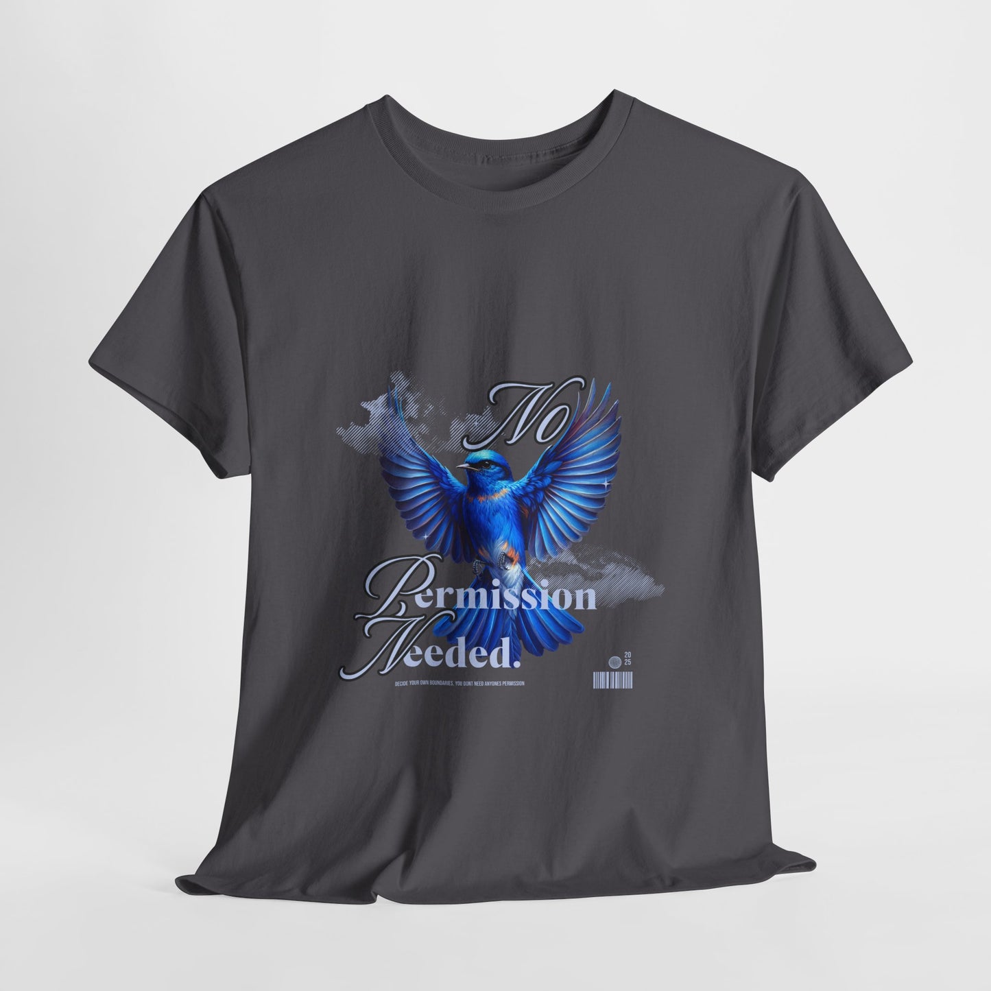 Unisex Heavy Cotton Tee - No Permission Needed