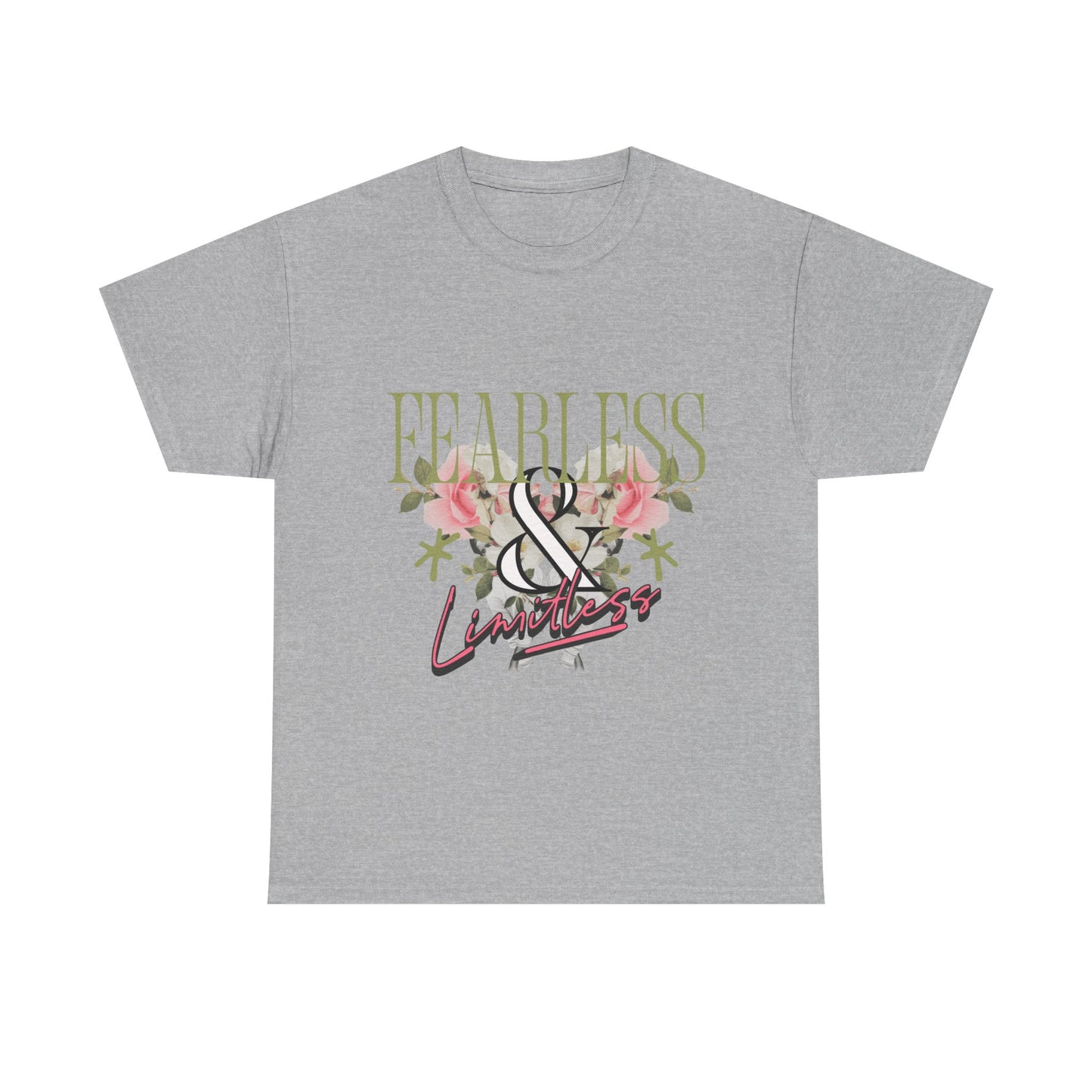 Heavy Cotton Tee - Fearless & Limitless