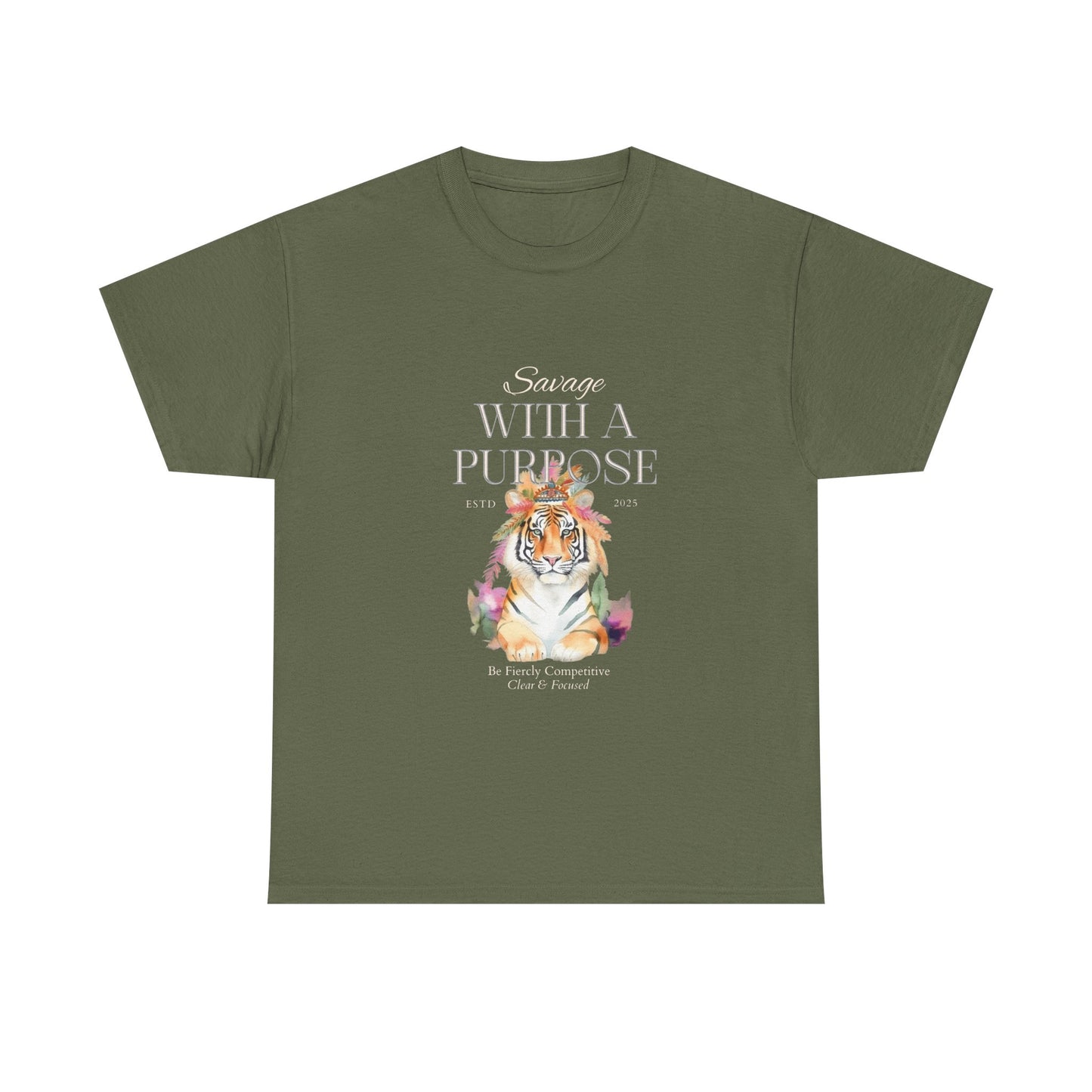 Unisex Heavy Cotton Tee - Savage With a Purpose