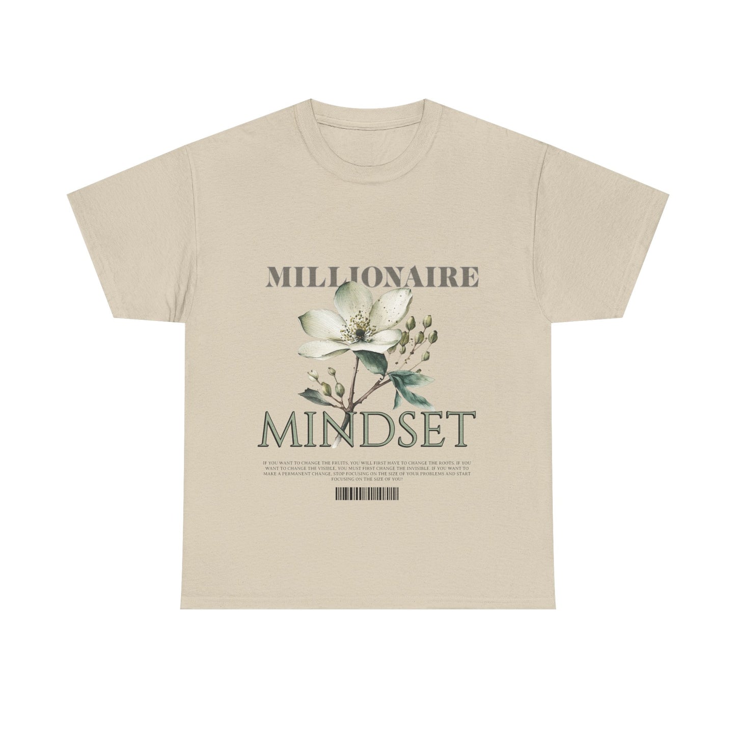 Unisex Heavy Cotton Tee - Millionaire Mindset
