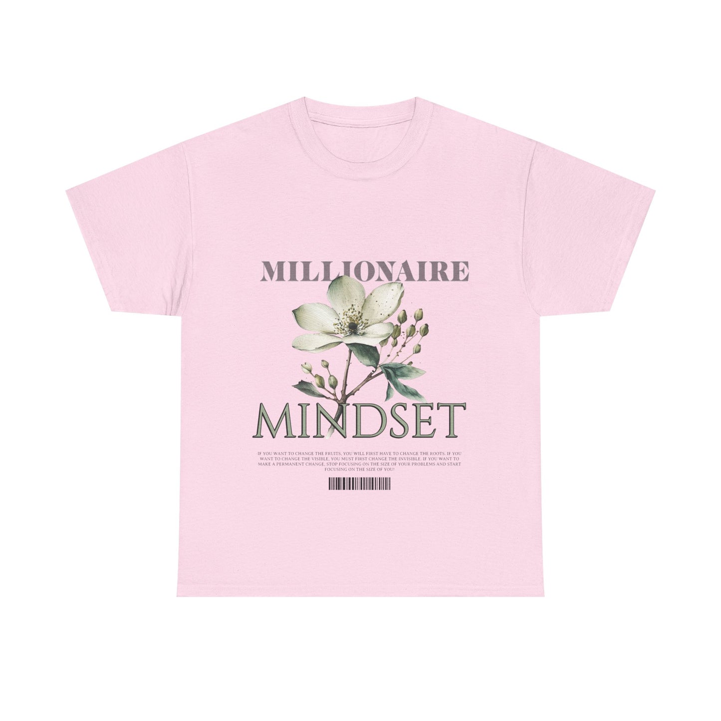 Unisex Heavy Cotton Tee - Millionaire Mindset