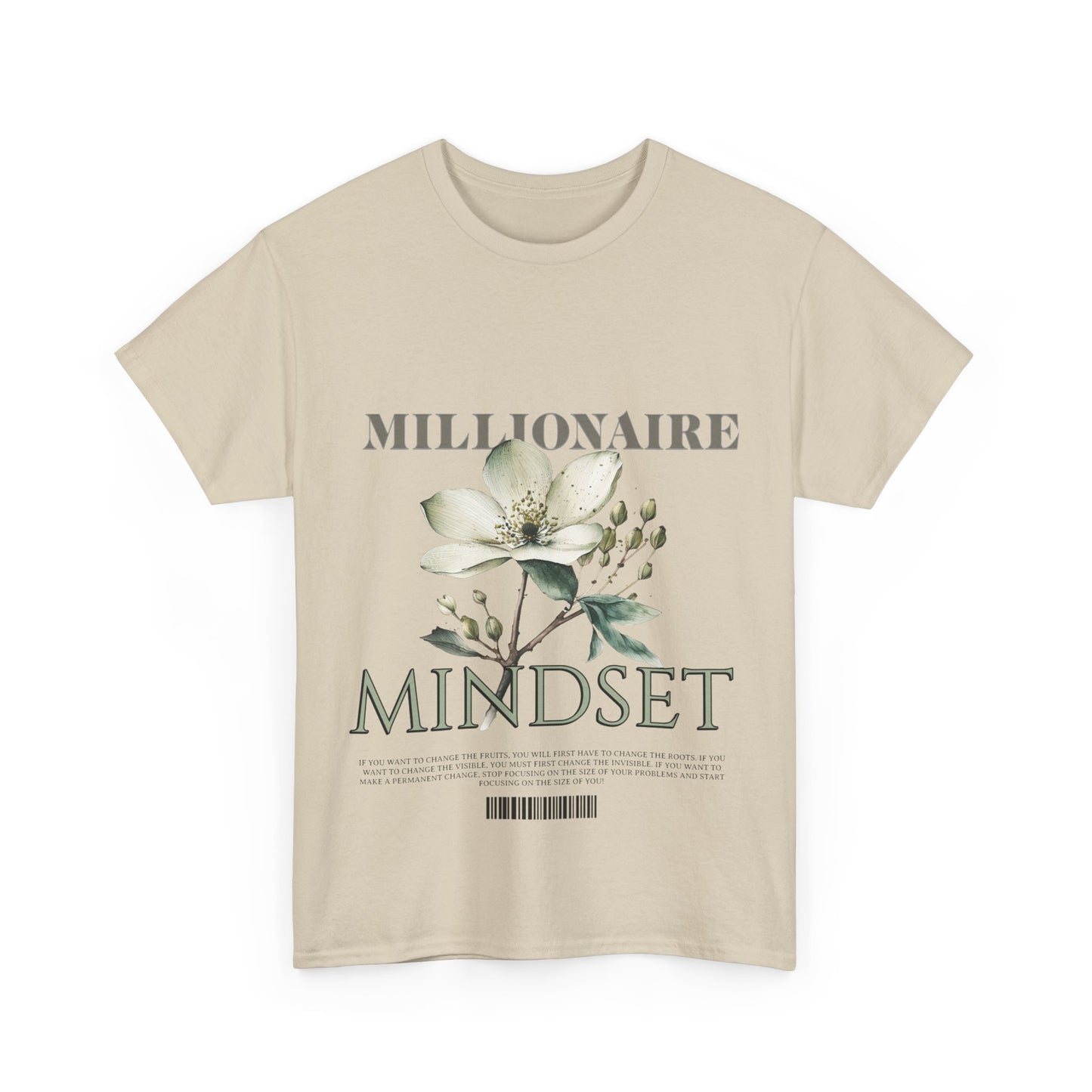 Unisex Heavy Cotton Tee - Millionaire Mindset