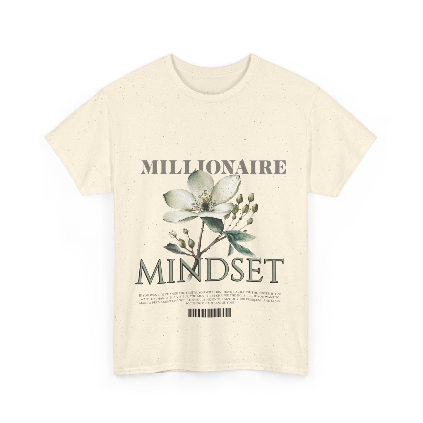 Unisex Heavy Cotton Tee - Millionaire Mindset