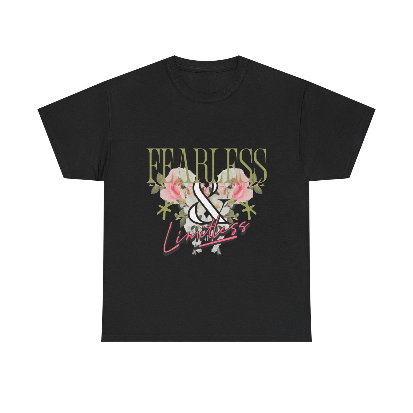 Heavy Cotton Tee - Fearless & Limitless