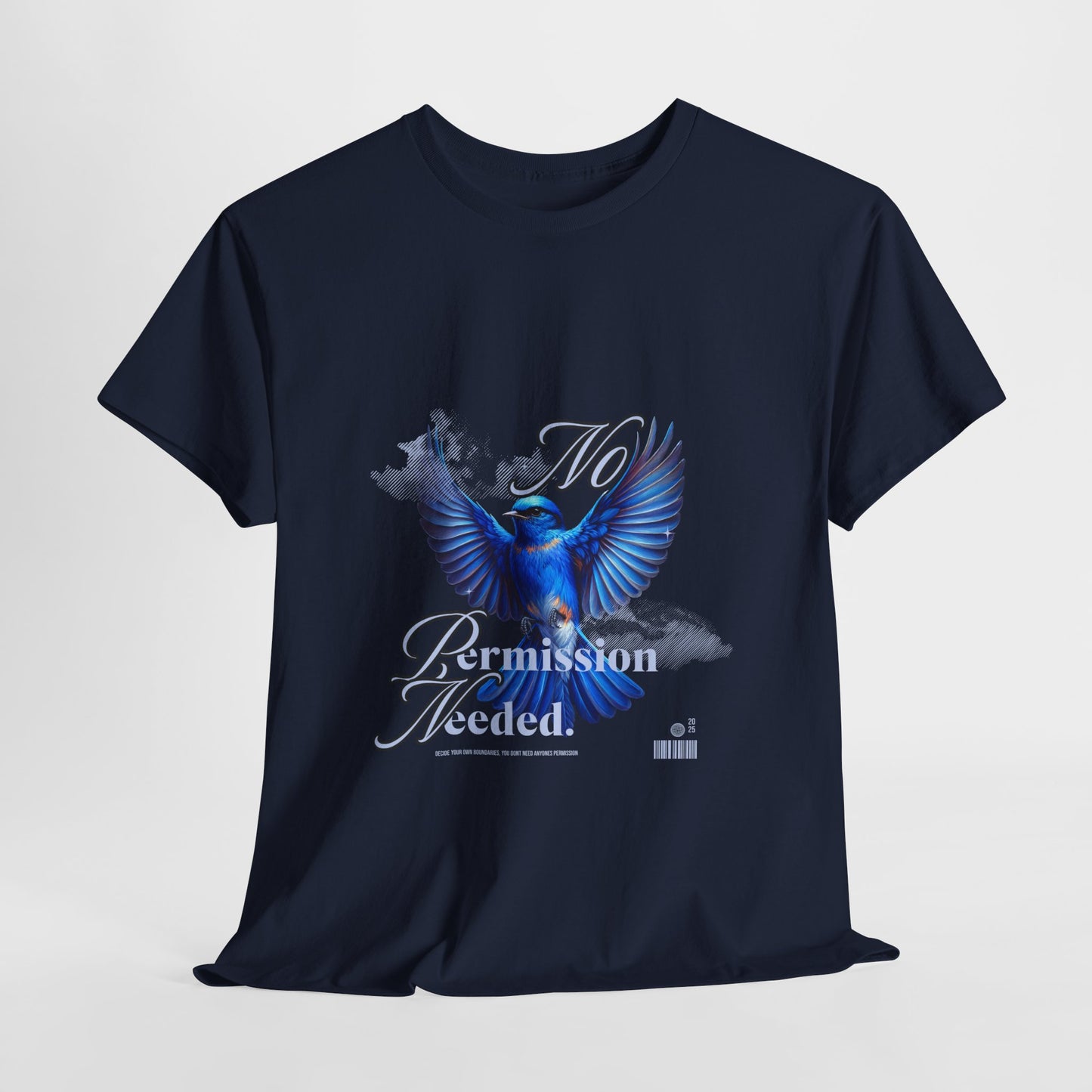 Unisex Heavy Cotton Tee - No Permission Needed