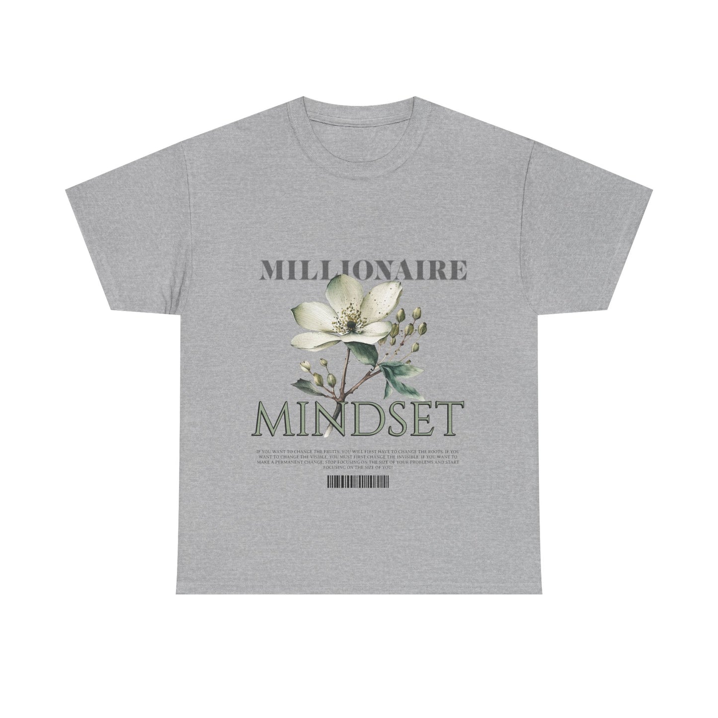 Unisex Heavy Cotton Tee - Millionaire Mindset