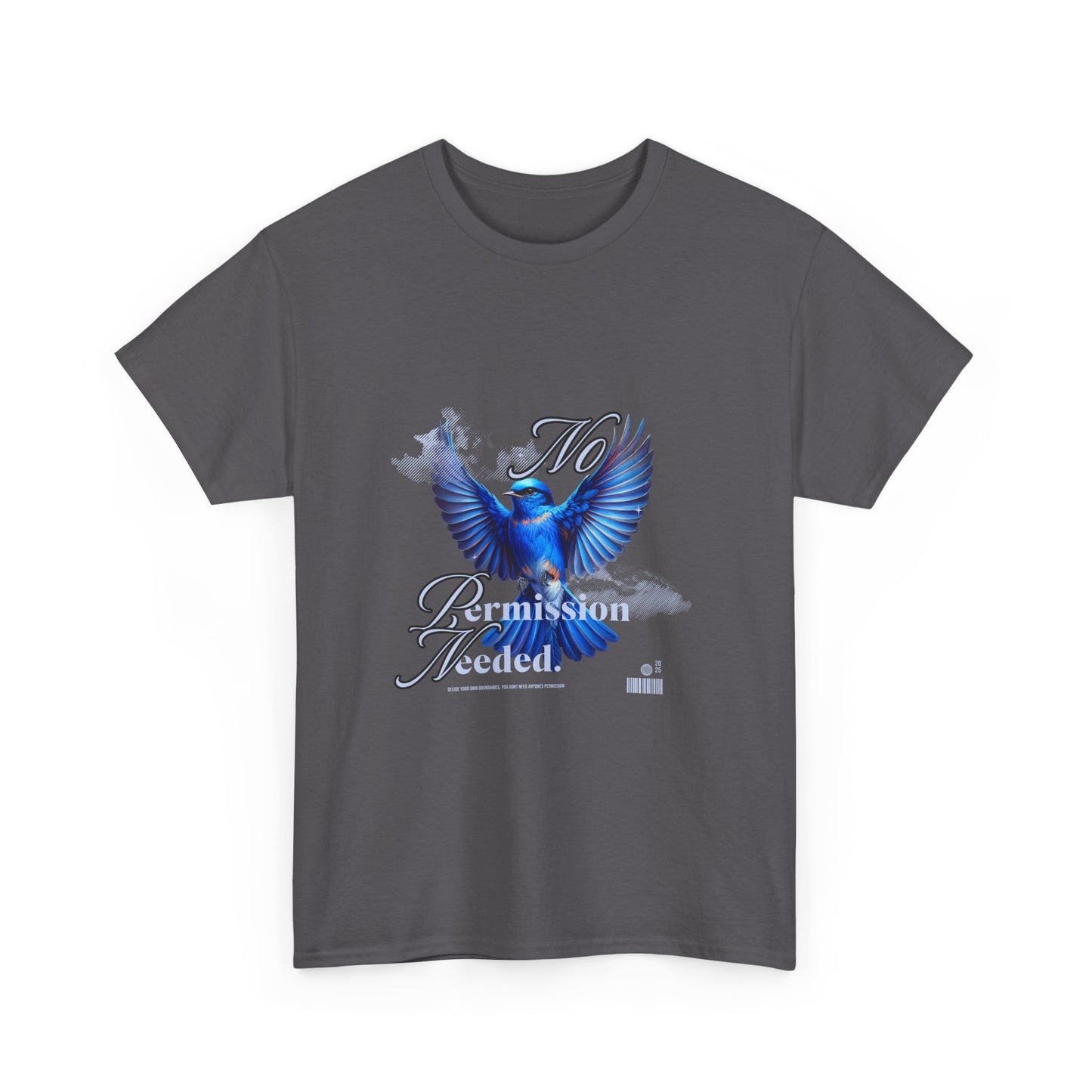 Unisex Heavy Cotton Tee - No Permission Needed