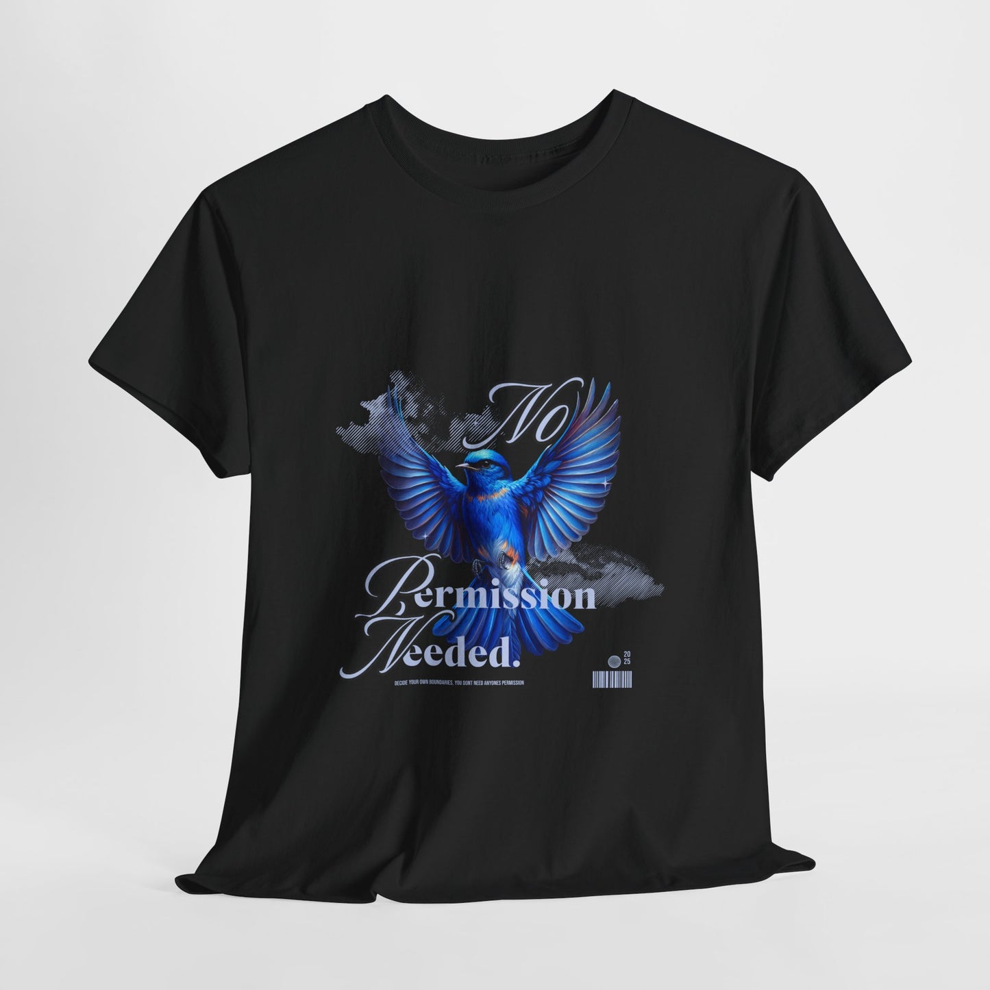 Unisex Heavy Cotton Tee - No Permission Needed