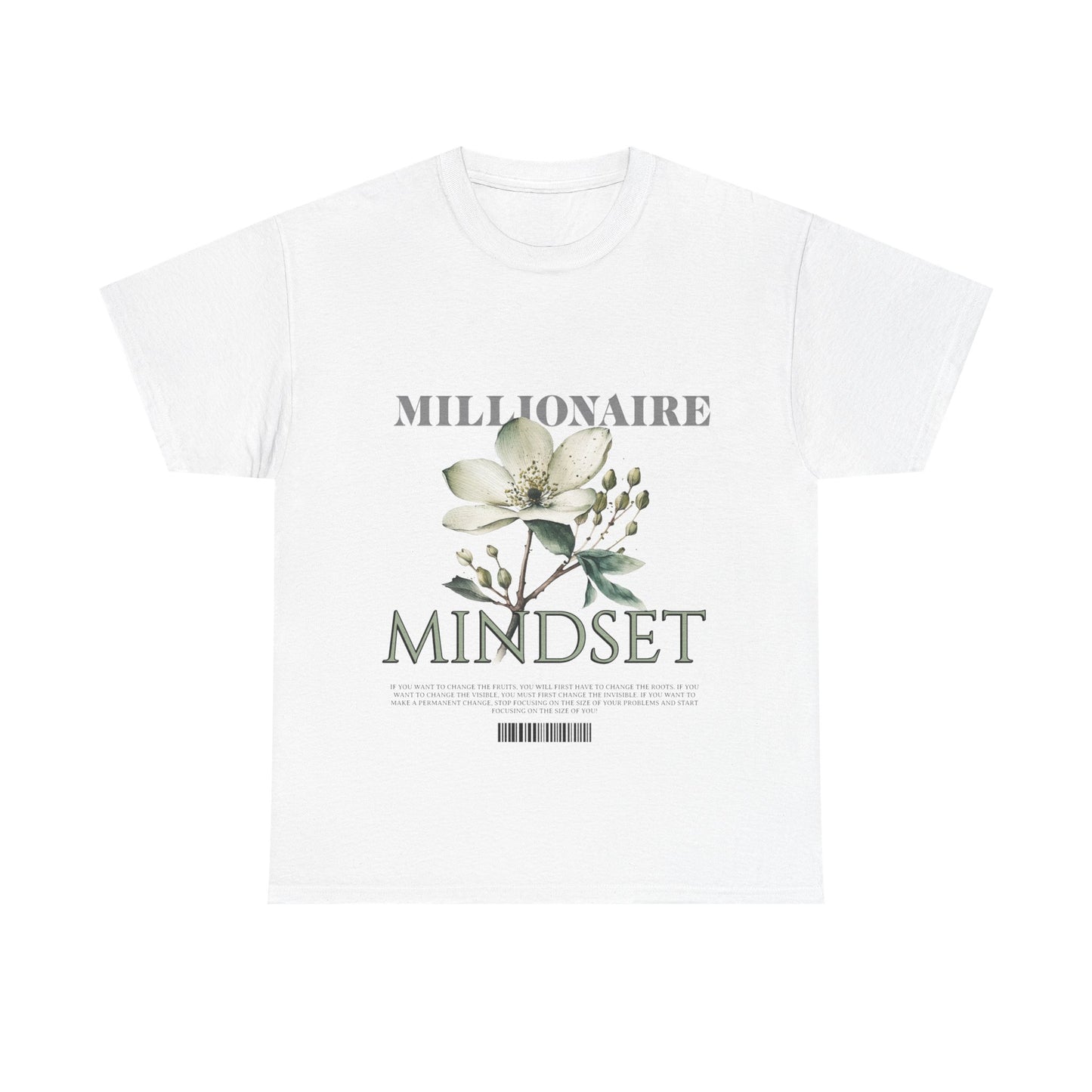 Unisex Heavy Cotton Tee - Millionaire Mindset