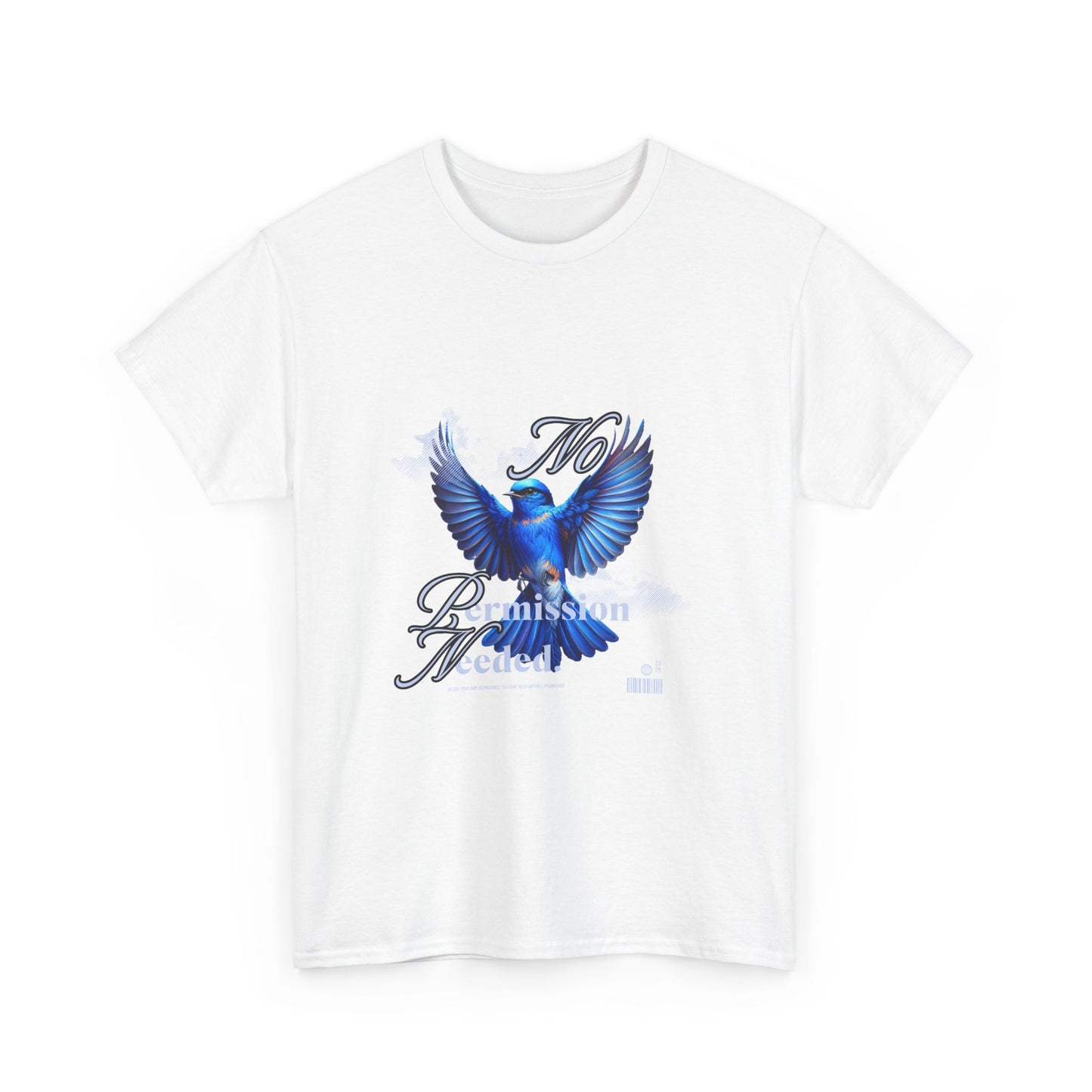 Unisex Heavy Cotton Tee - No Permission Needed