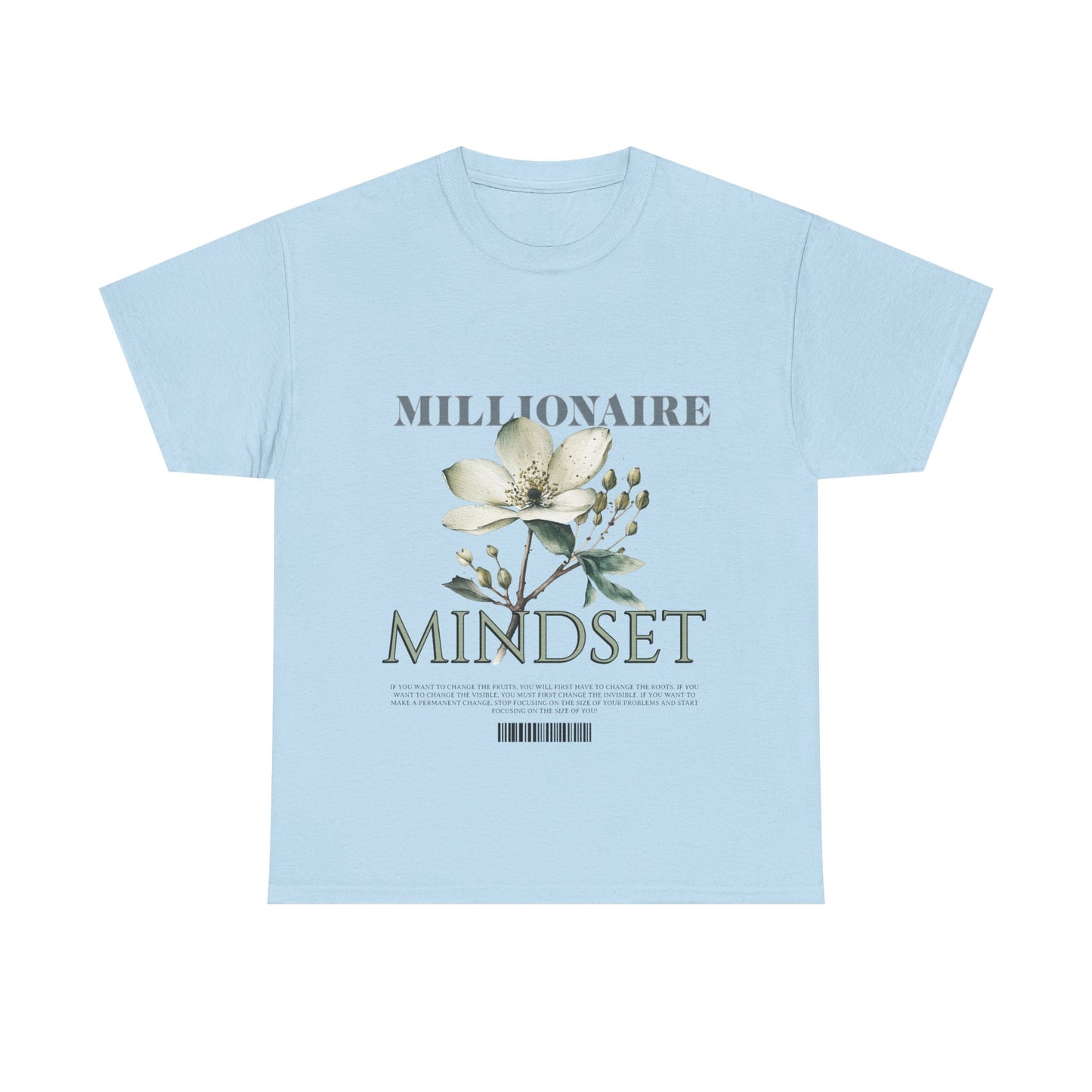Unisex Heavy Cotton Tee - Millionaire Mindset