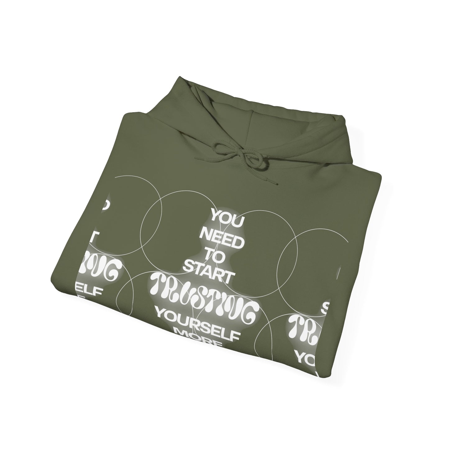 Unisex Heavy Blend™ Hooded Sweatshirt - You Need to Start Trusting Yourself More