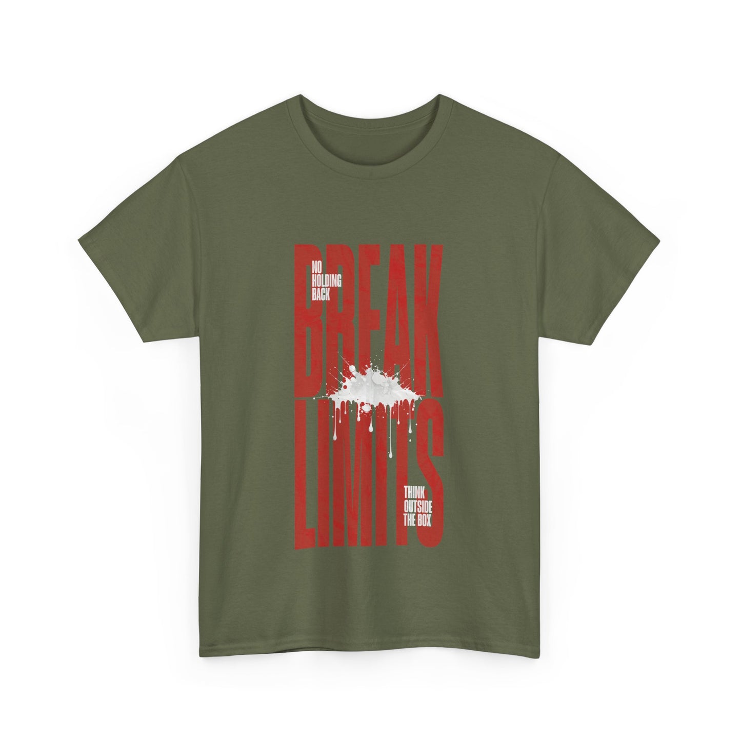 Unisex Heavy Cotton Tee - Break Limits