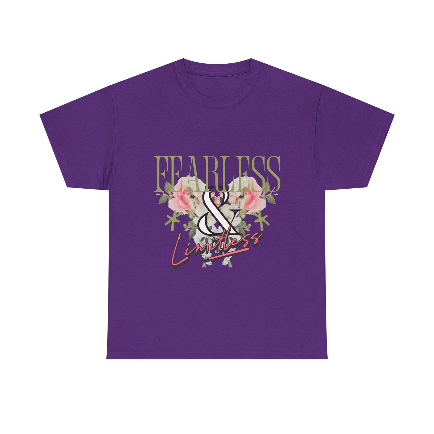 Heavy Cotton Tee - Fearless & Limitless