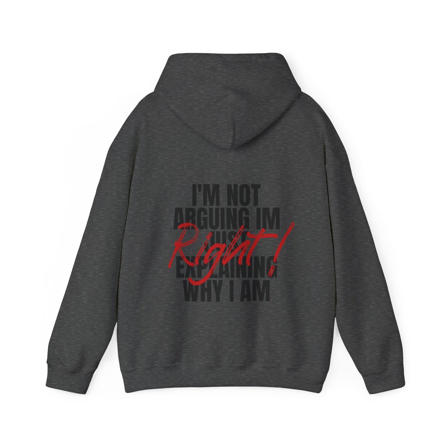 Unisex Heavy Blend™ Hooded Sweatshirt - Im Not Arguing, I Am Just Explaining Why Am Right