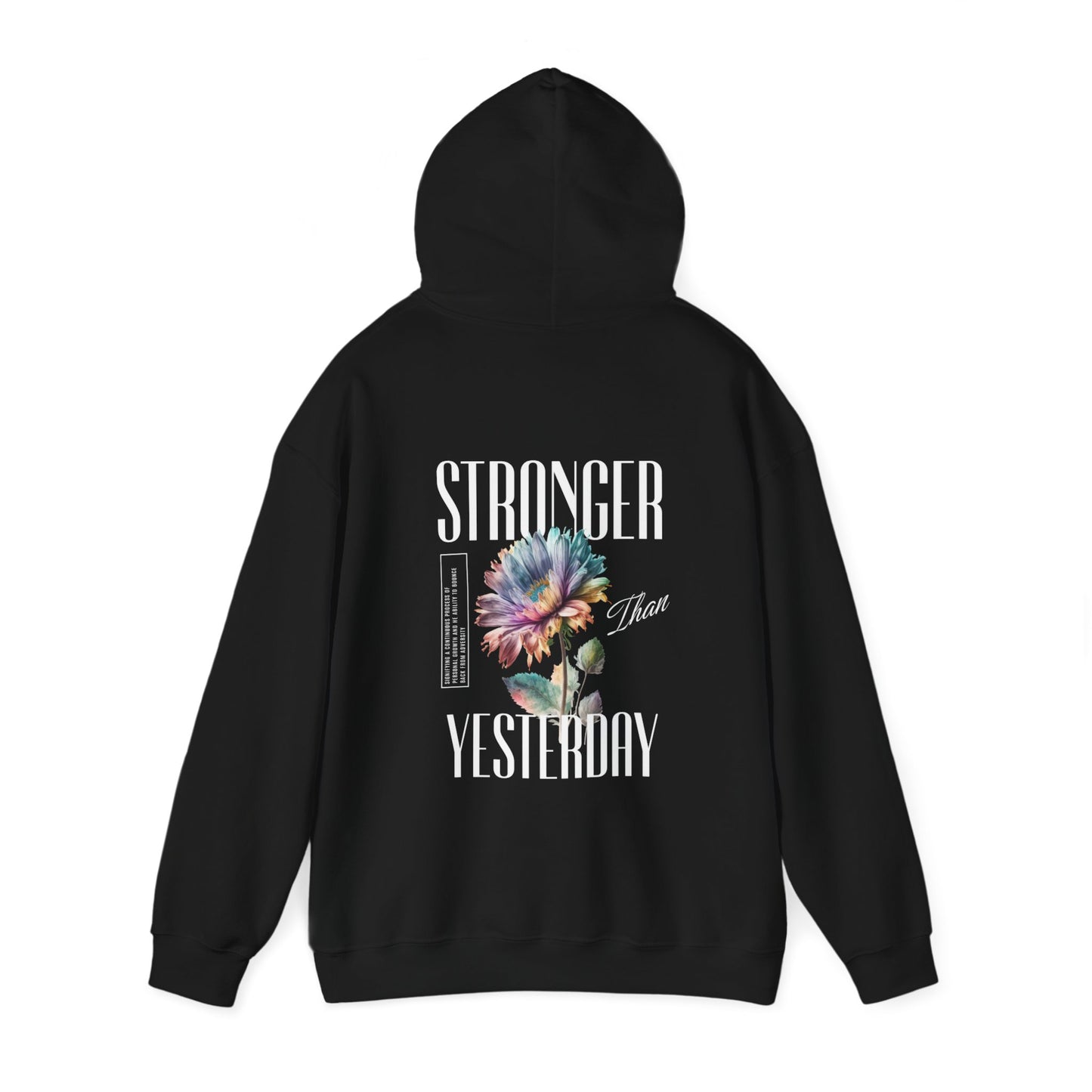 Unisex Heavy Blend™ Hooded Sweatshirt - Stronger Than Yesterday