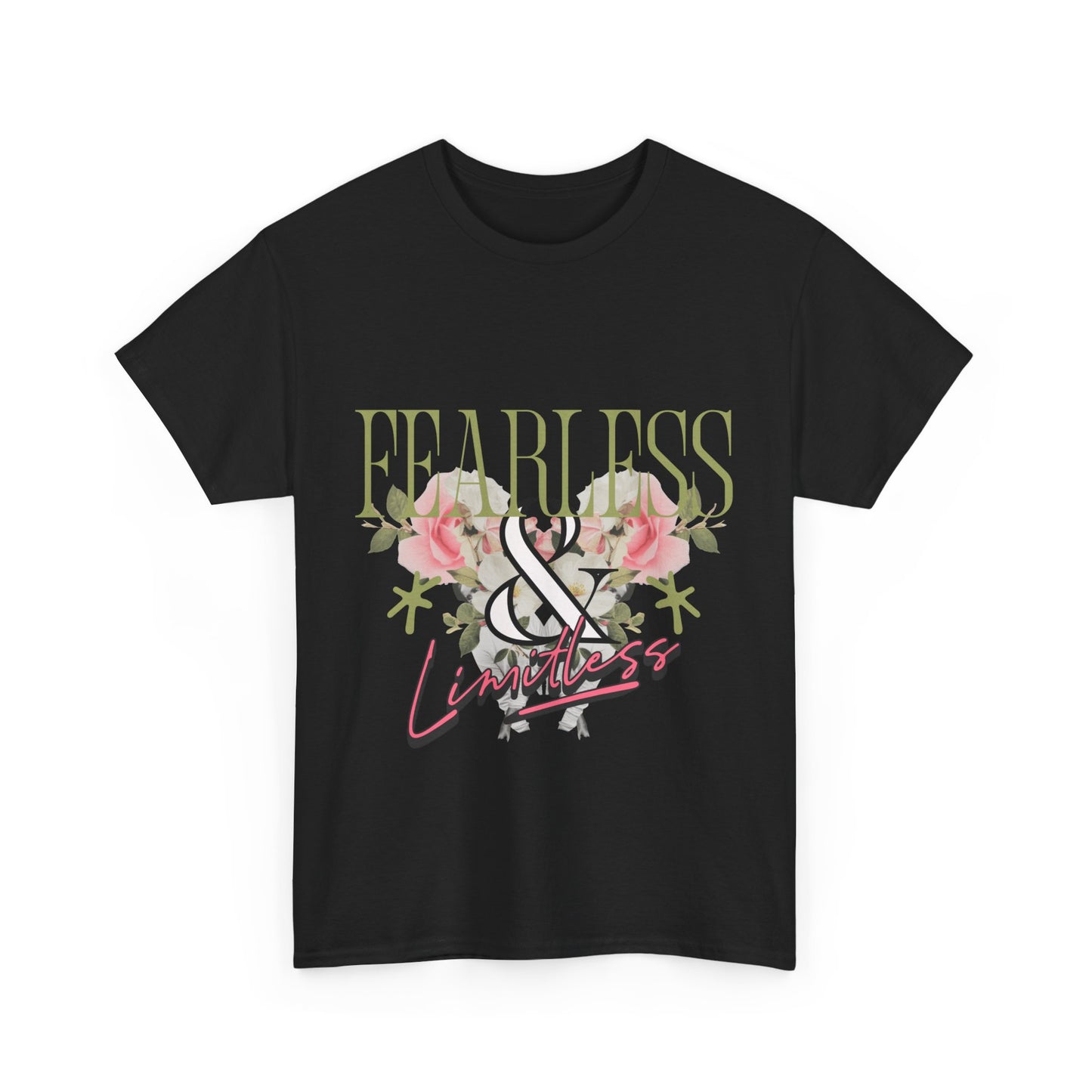 Heavy Cotton Tee - Fearless & Limitless