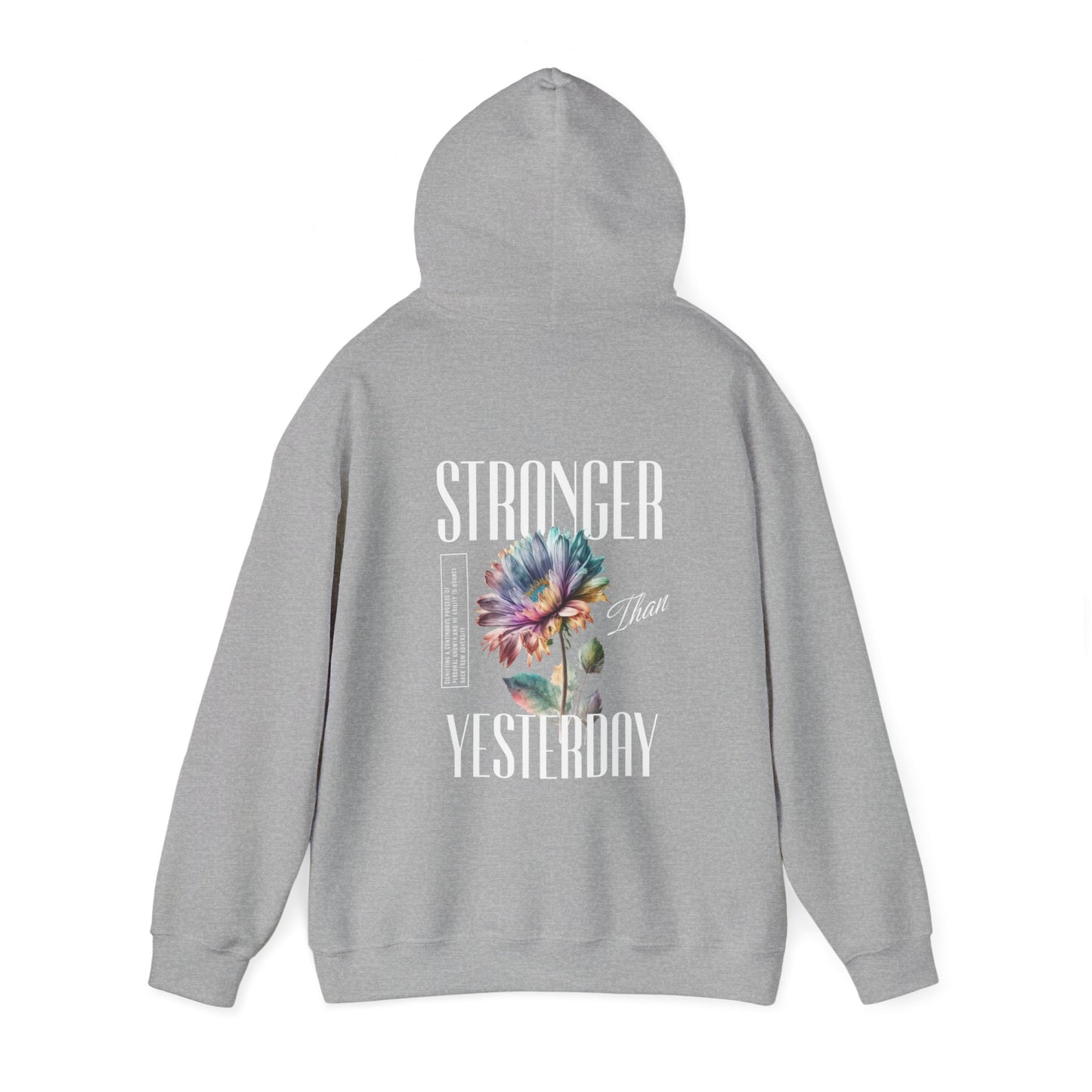 Unisex Heavy Blend™ Hooded Sweatshirt - Stronger Than Yesterday