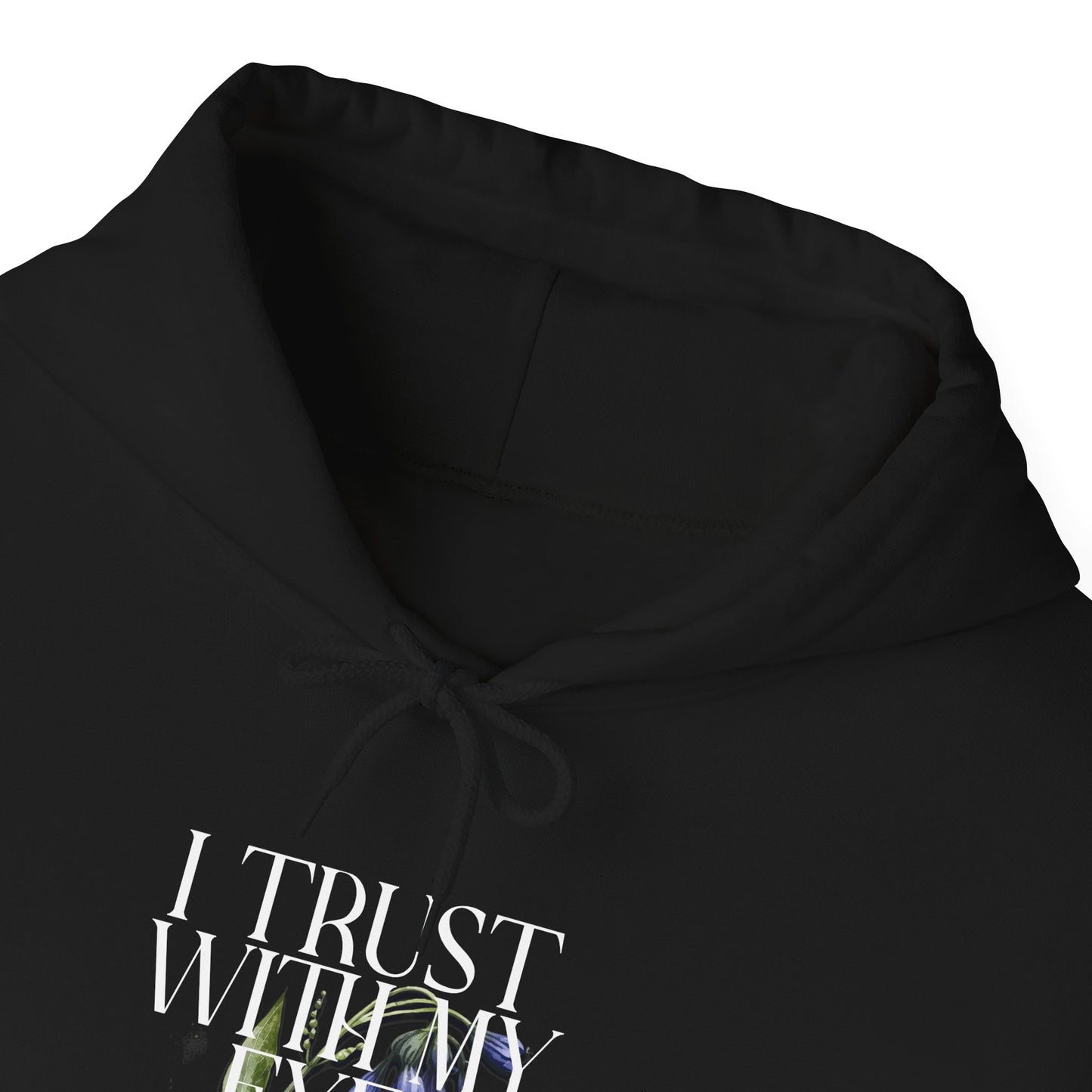 Unisex Heavy Blend™ Hooded Sweatshirt - I Trust With My Eyes Not My Ears