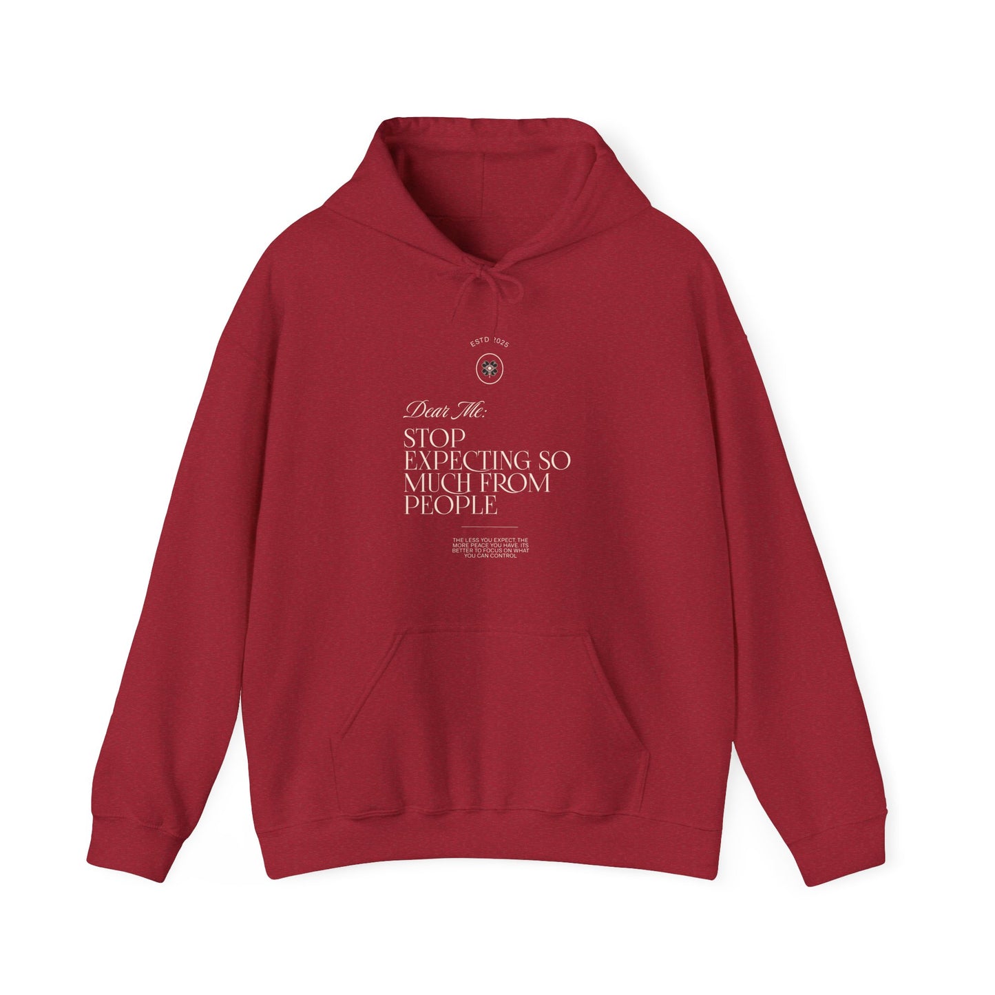 Unisex Heavy Blend™ Hooded Sweatshirt - Dear Me: Stop Expecting So Much From People