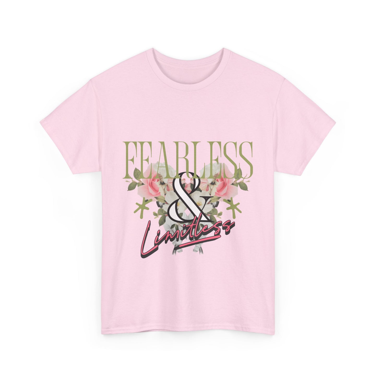 Heavy Cotton Tee - Fearless & Limitless