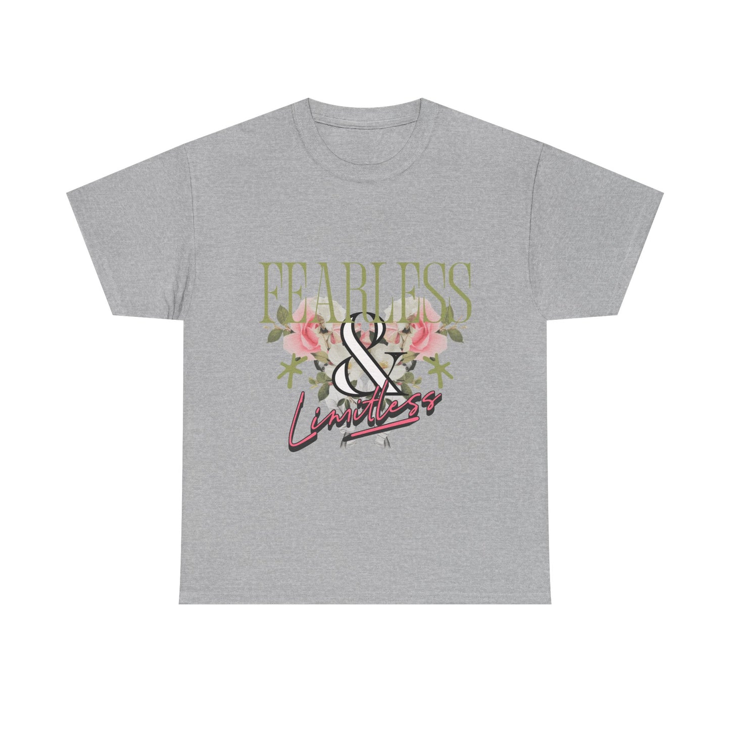 Heavy Cotton Tee - Fearless & Limitless