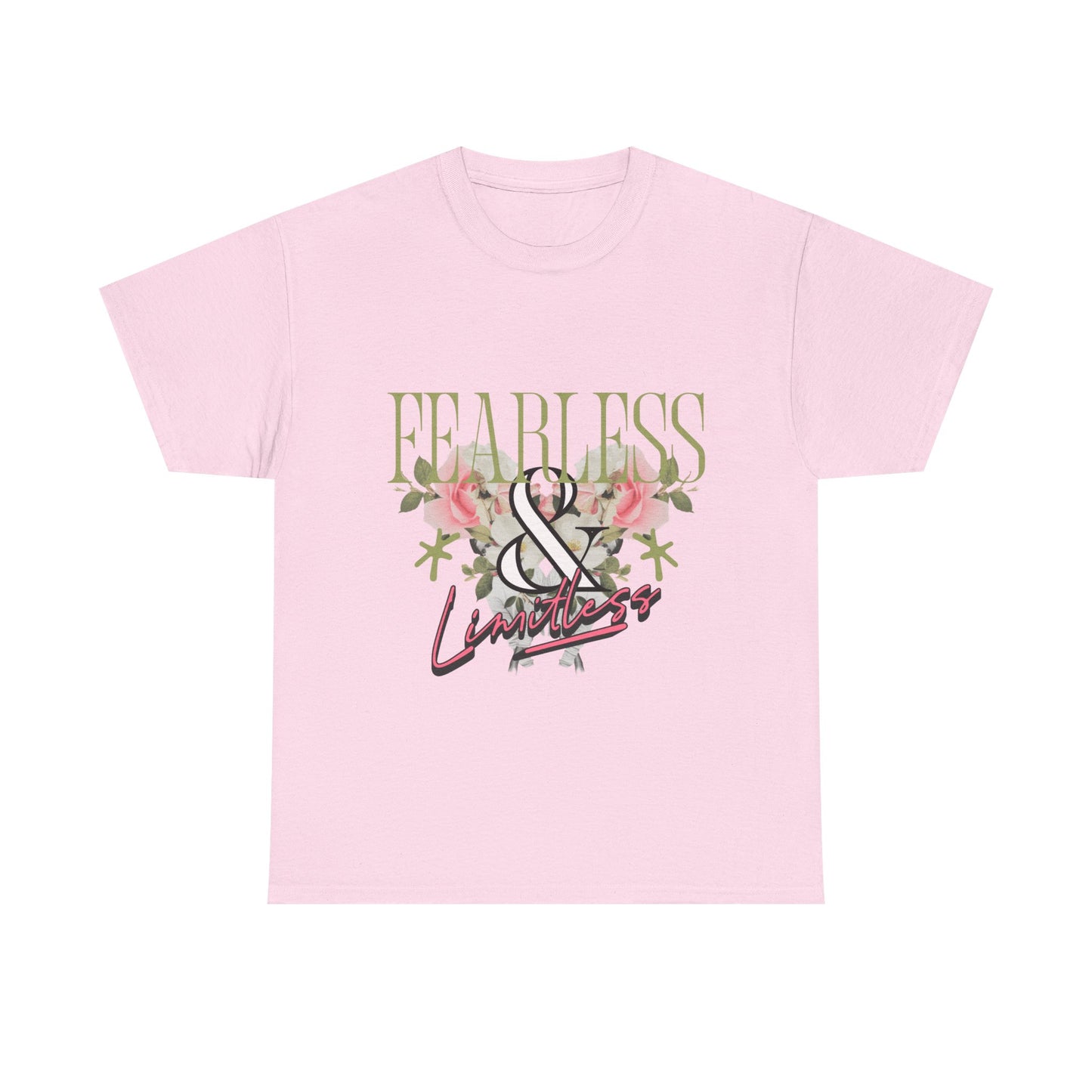 Heavy Cotton Tee - Fearless & Limitless