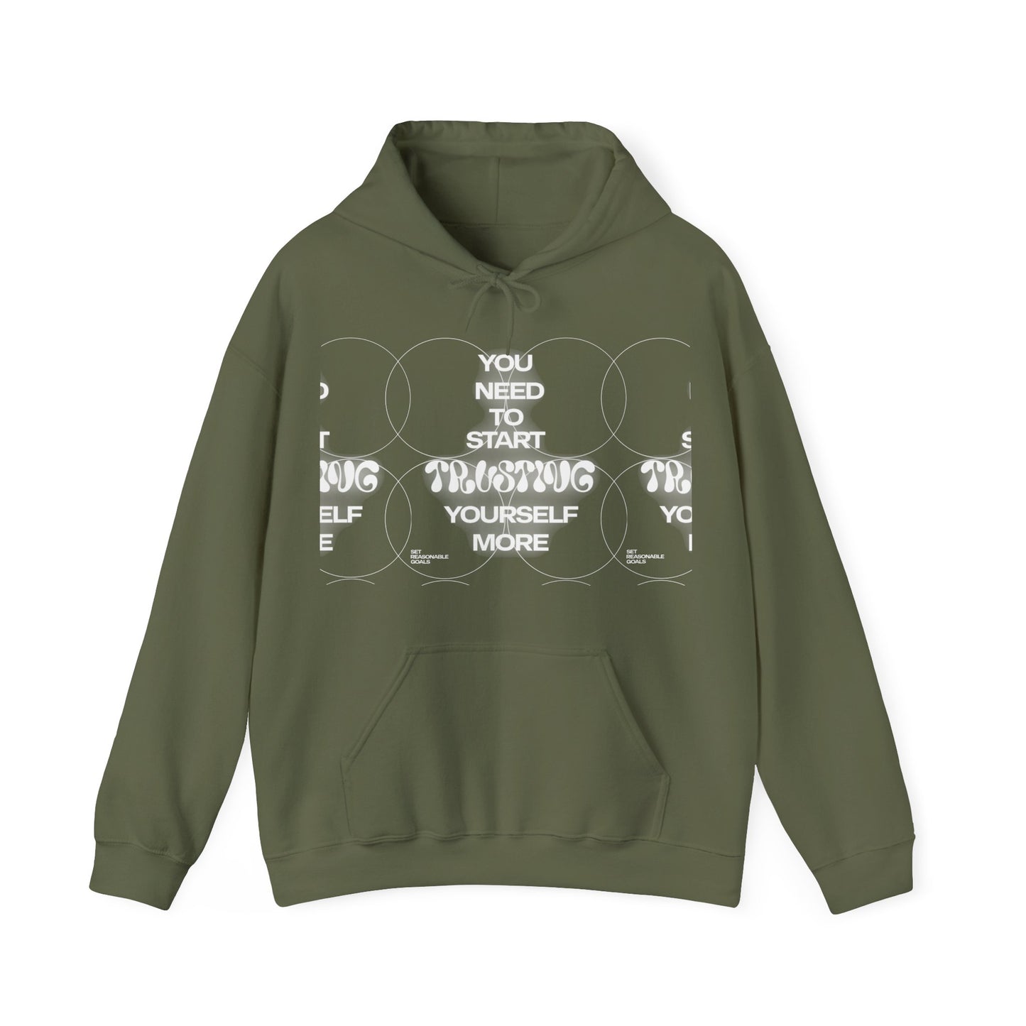 Unisex Heavy Blend™ Hooded Sweatshirt - You Need to Start Trusting Yourself More