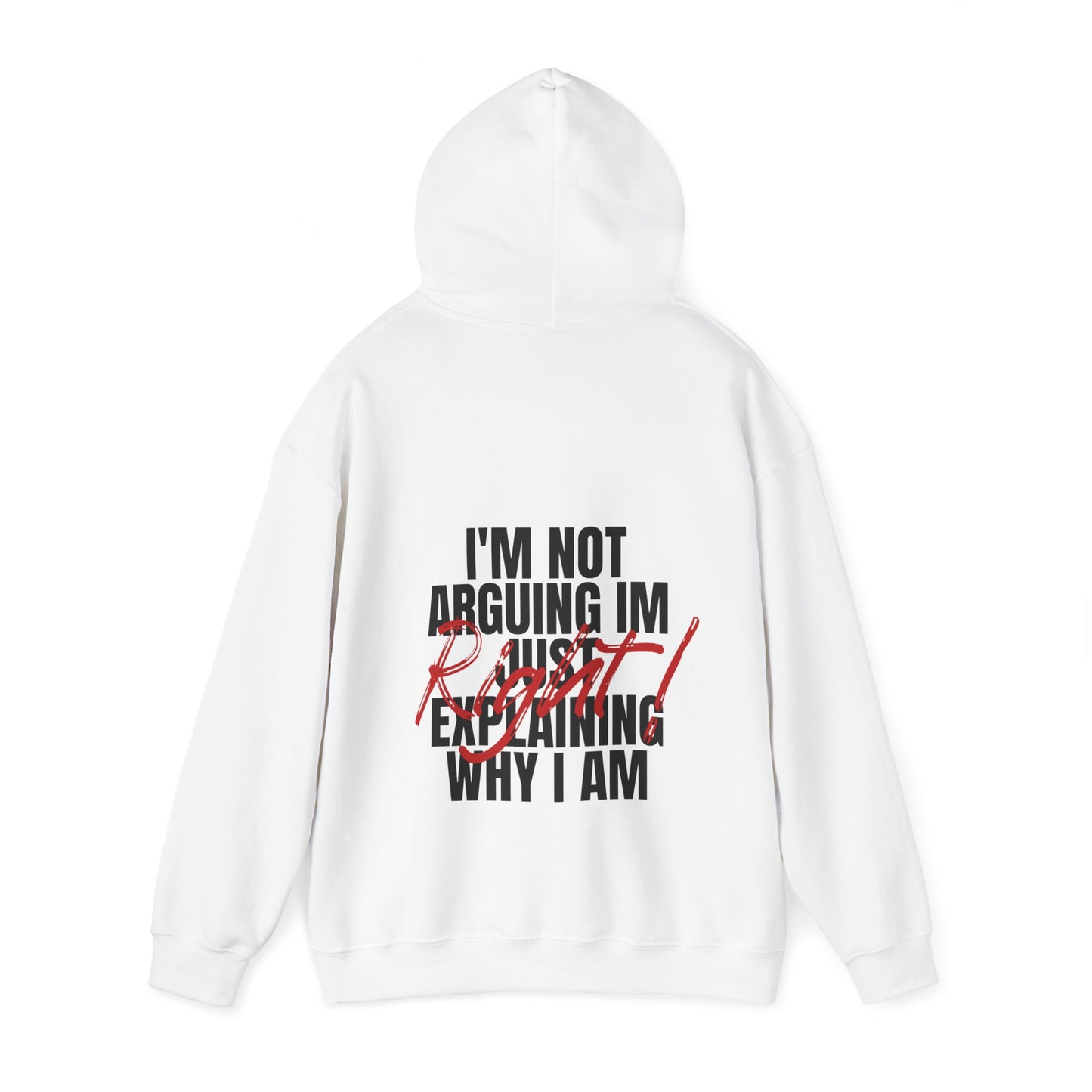 Unisex Heavy Blend™ Hooded Sweatshirt - Im Not Arguing, I Am Just Explaining Why Am Right