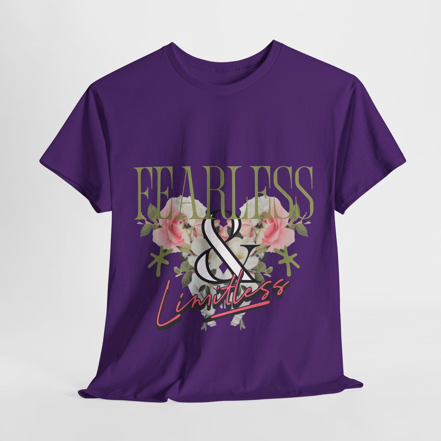 Heavy Cotton Tee - Fearless & Limitless