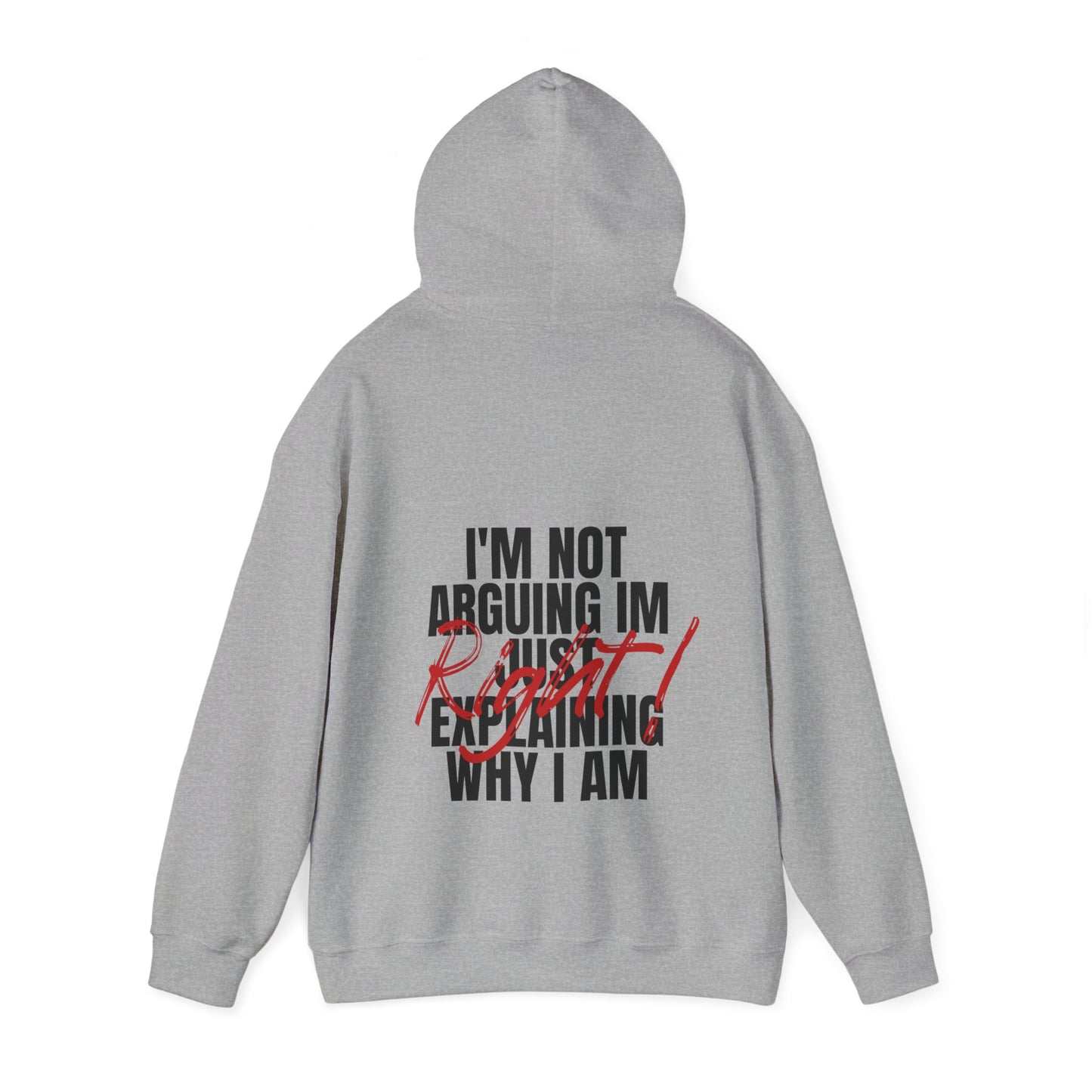 Unisex Heavy Blend™ Hooded Sweatshirt - Im Not Arguing, I Am Just Explaining Why Am Right