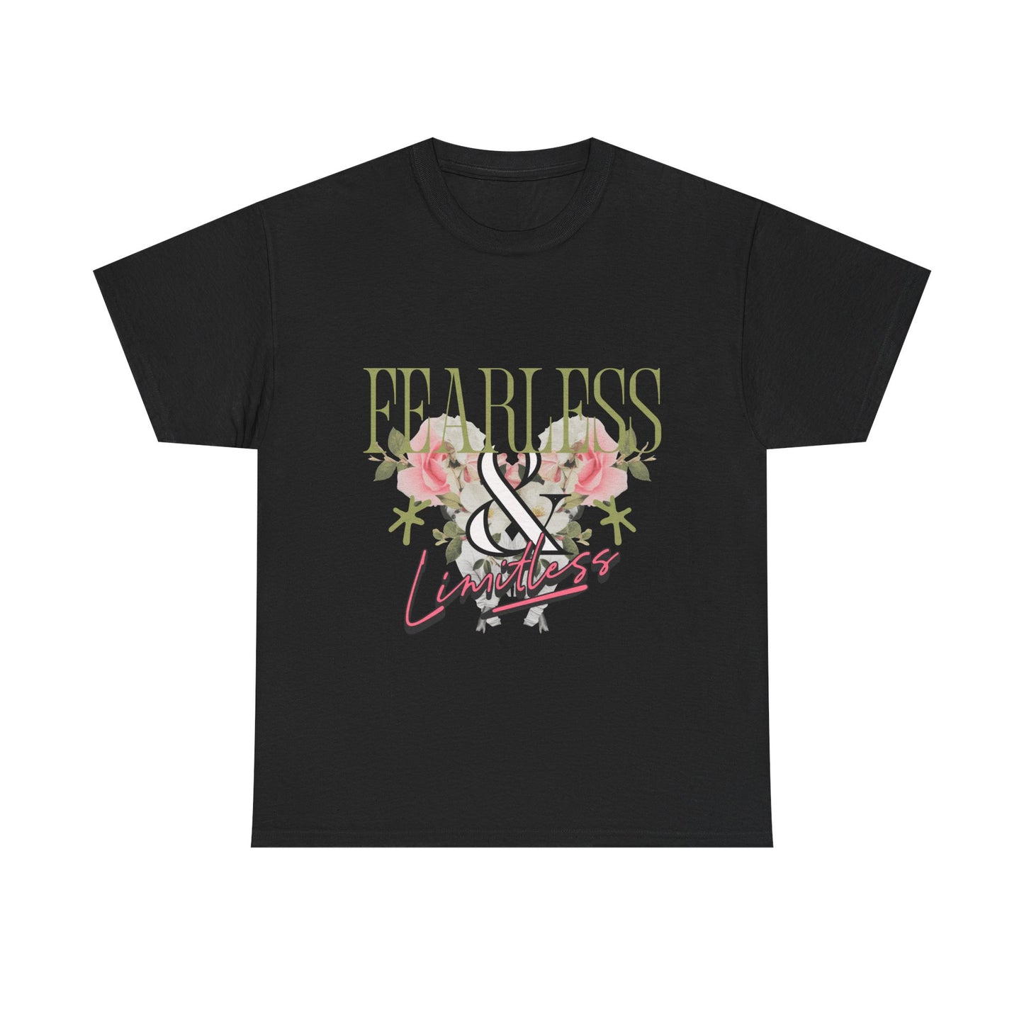 Heavy Cotton Tee - Fearless & Limitless