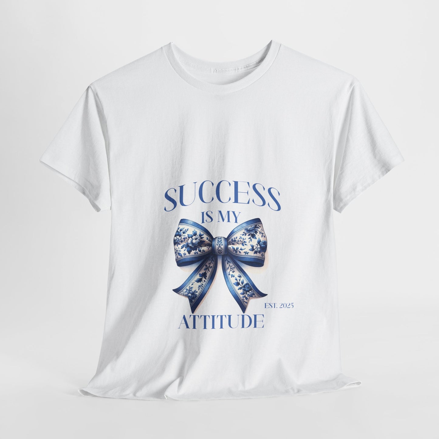 Unisex Heavy Cotton Tee - Success Is My Attitude