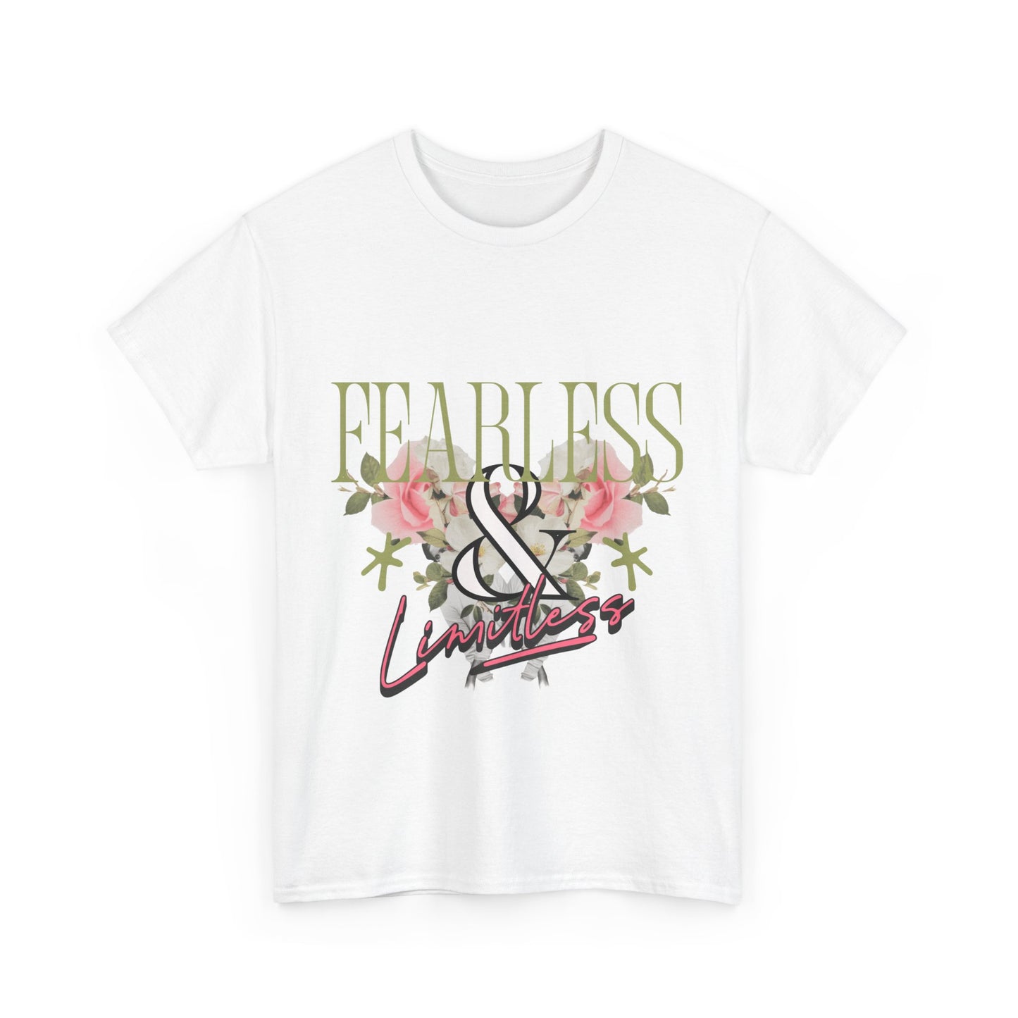 Heavy Cotton Tee - Fearless & Limitless