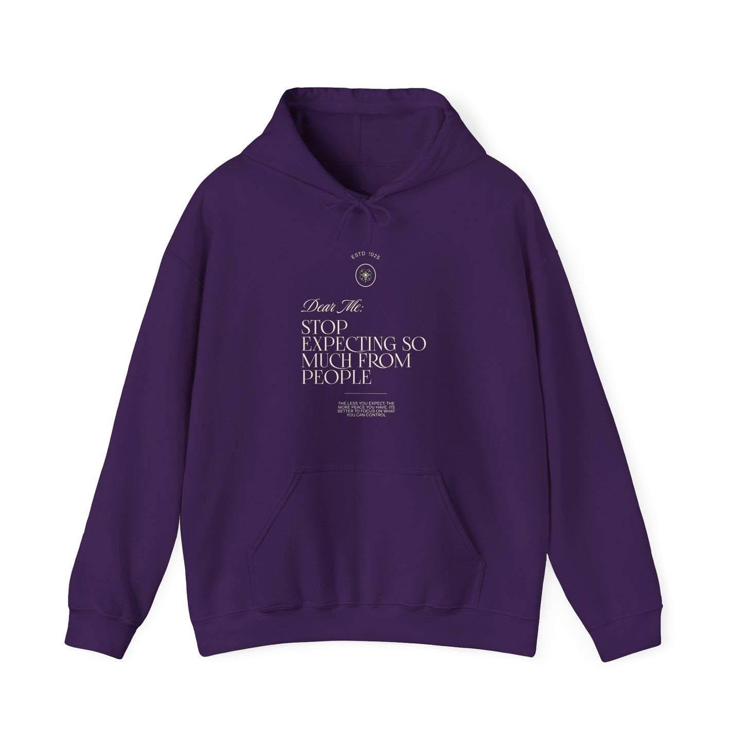 Unisex Heavy Blend™ Hooded Sweatshirt - Dear Me: Stop Expecting So Much From People