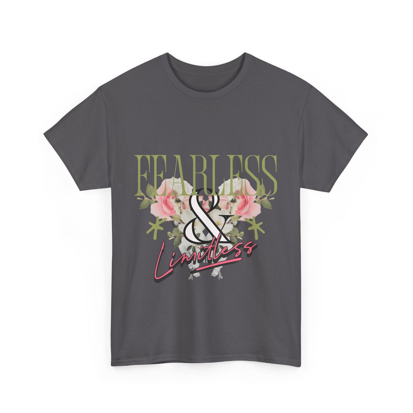 Heavy Cotton Tee - Fearless & Limitless