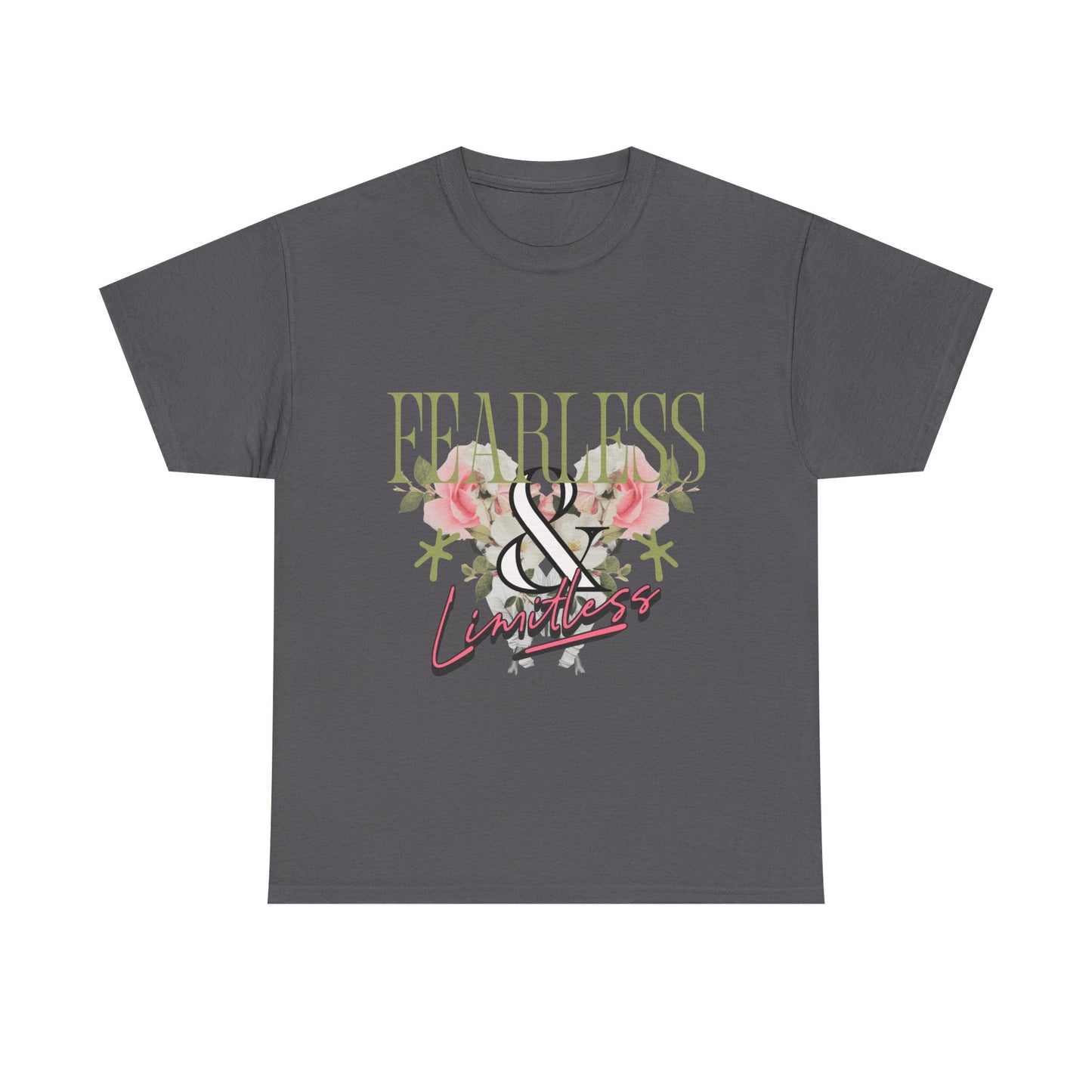 Heavy Cotton Tee - Fearless & Limitless