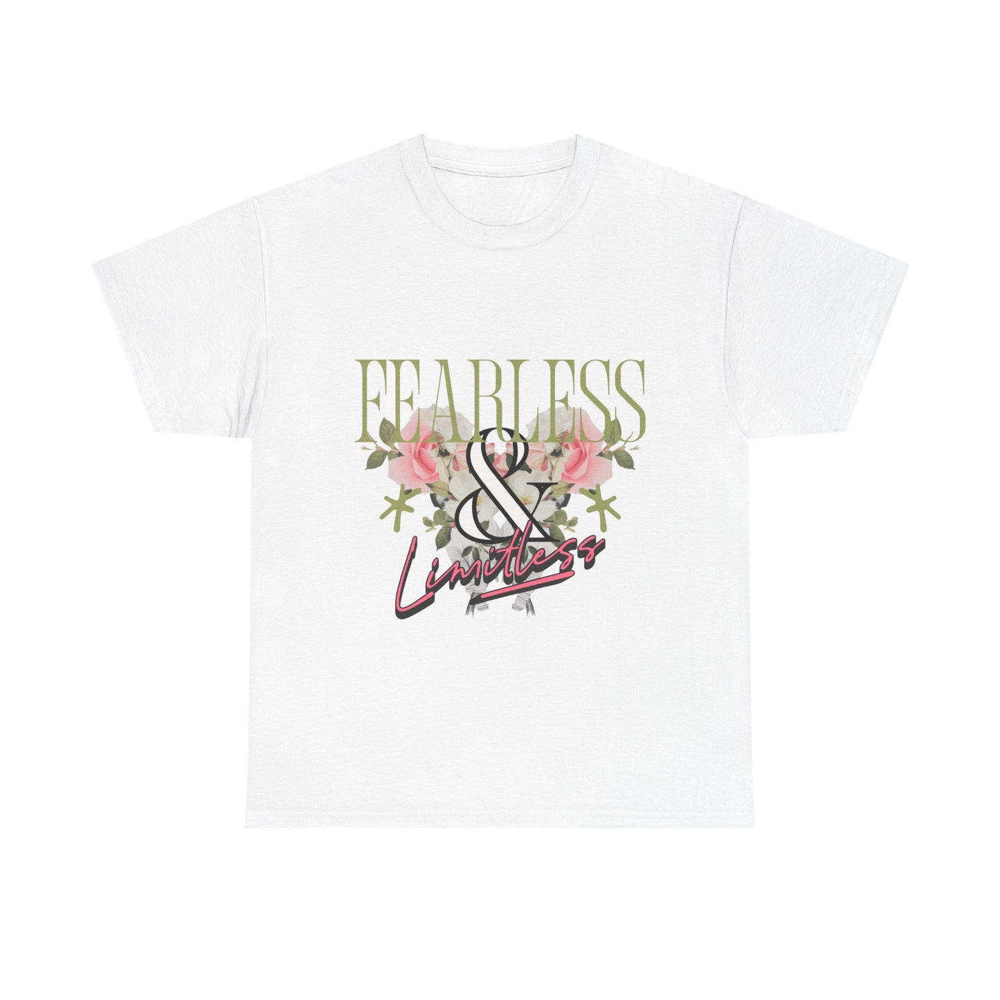 Heavy Cotton Tee - Fearless & Limitless