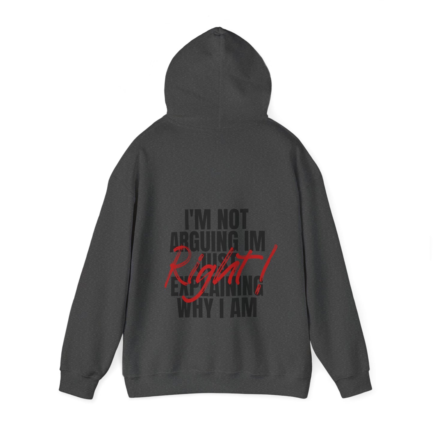 Unisex Heavy Blend™ Hooded Sweatshirt - Im Not Arguing, I Am Just Explaining Why Am Right