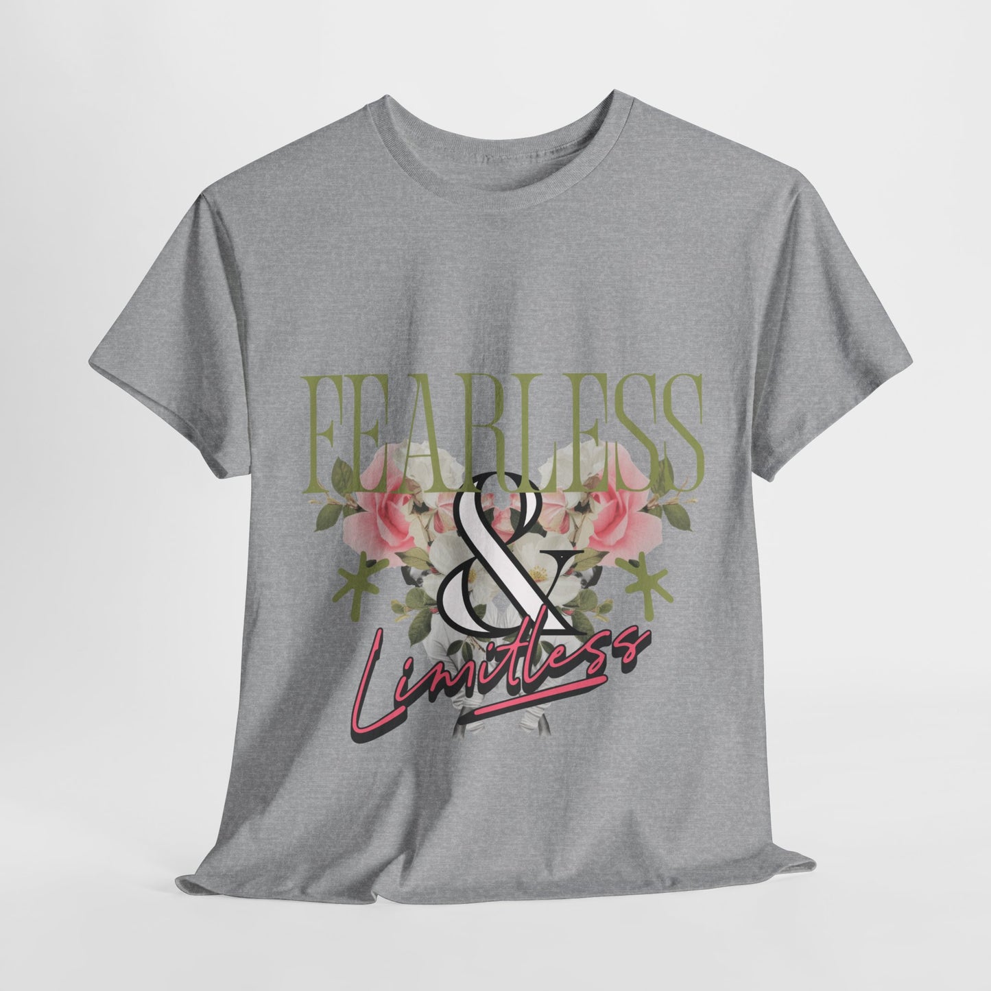 Heavy Cotton Tee - Fearless & Limitless